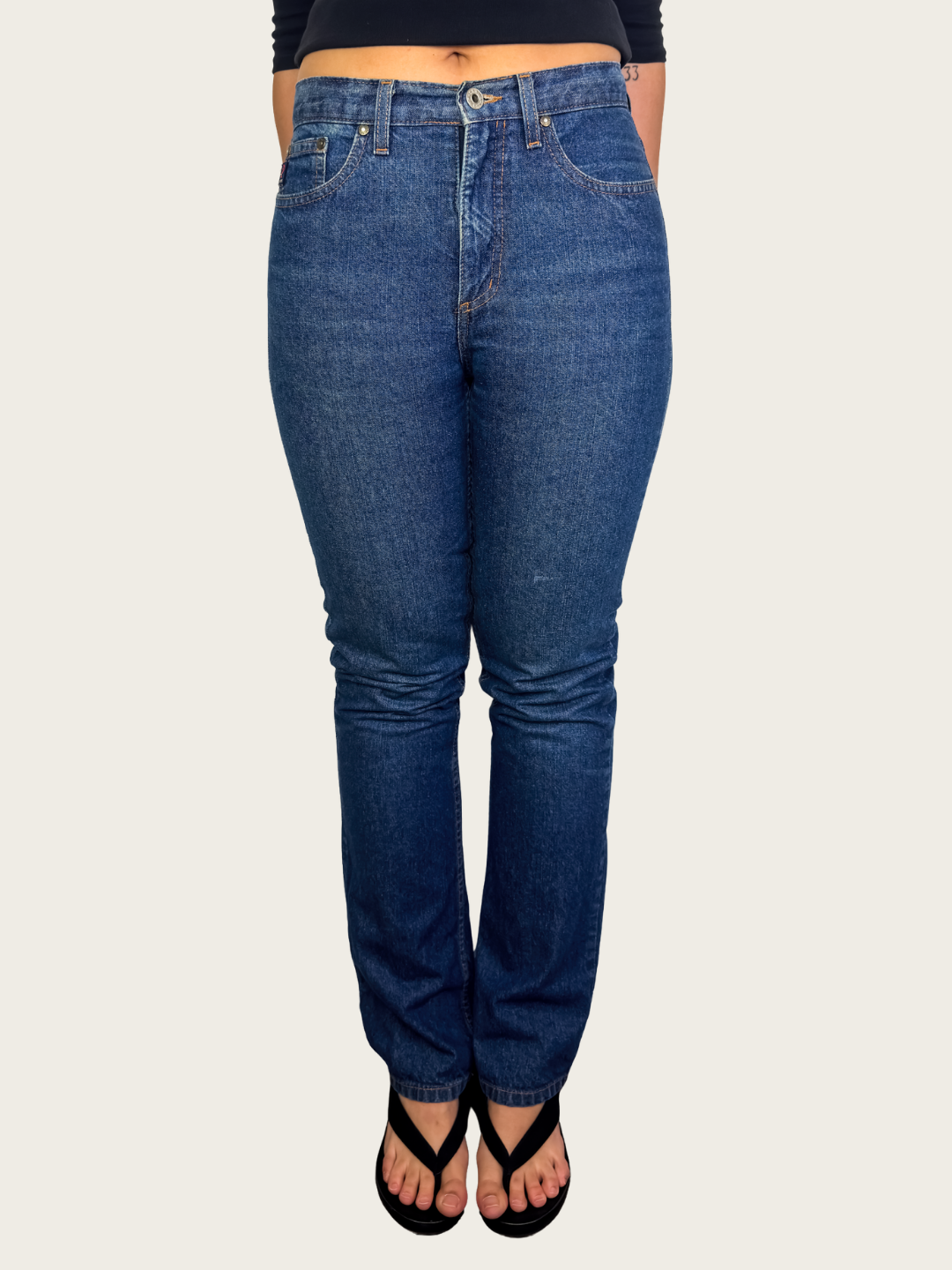 Vintage Guess Jeans USA Straight Leg Denim Jeans - Size XS