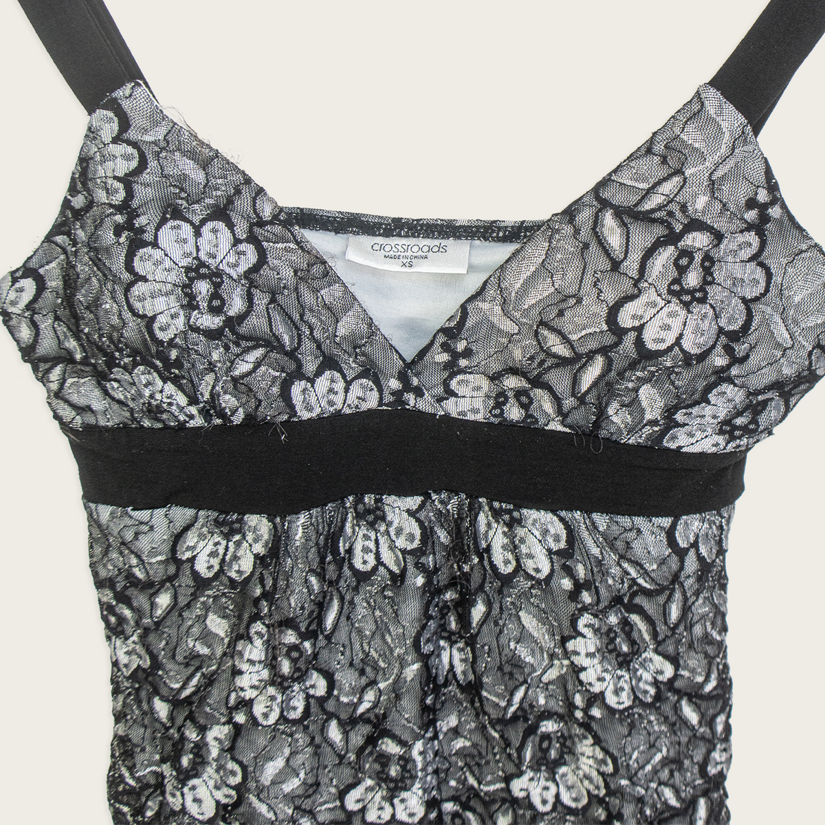 00s Crossroads Lace Cami Top - Size XS