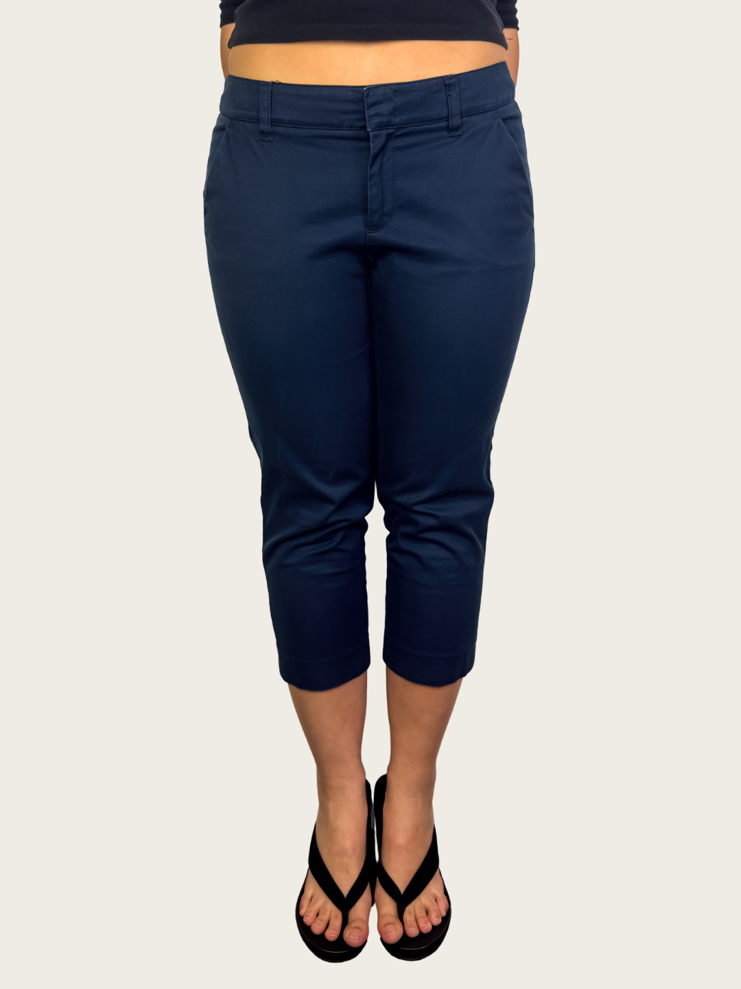 00s Esprit Navy Capri Pants - Size XS