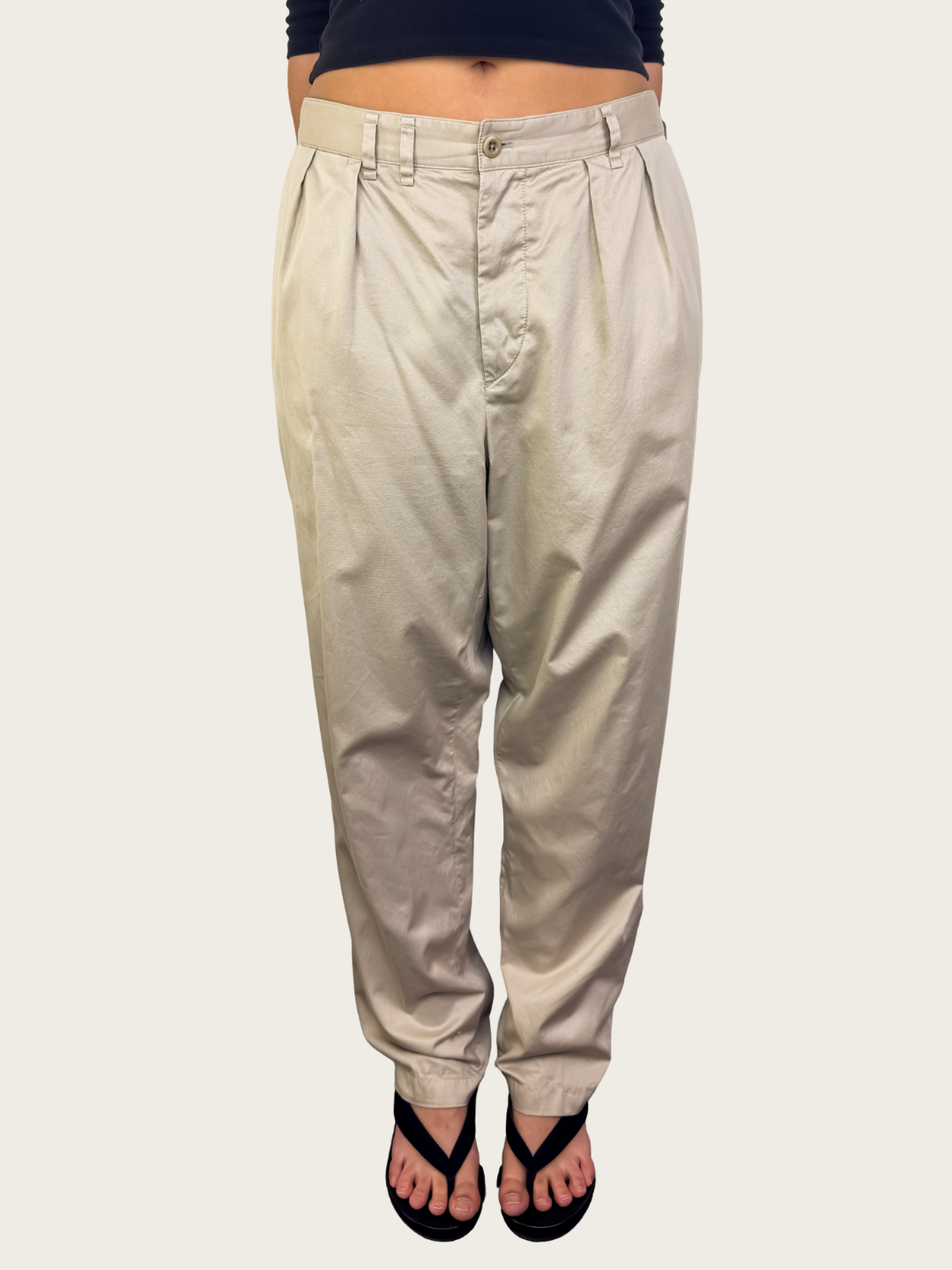 00s Ralph Lauren Pleated Trousers - Size XL