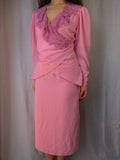 Vintage Young Edwardian Lace Two Piece Set - Size XS/S