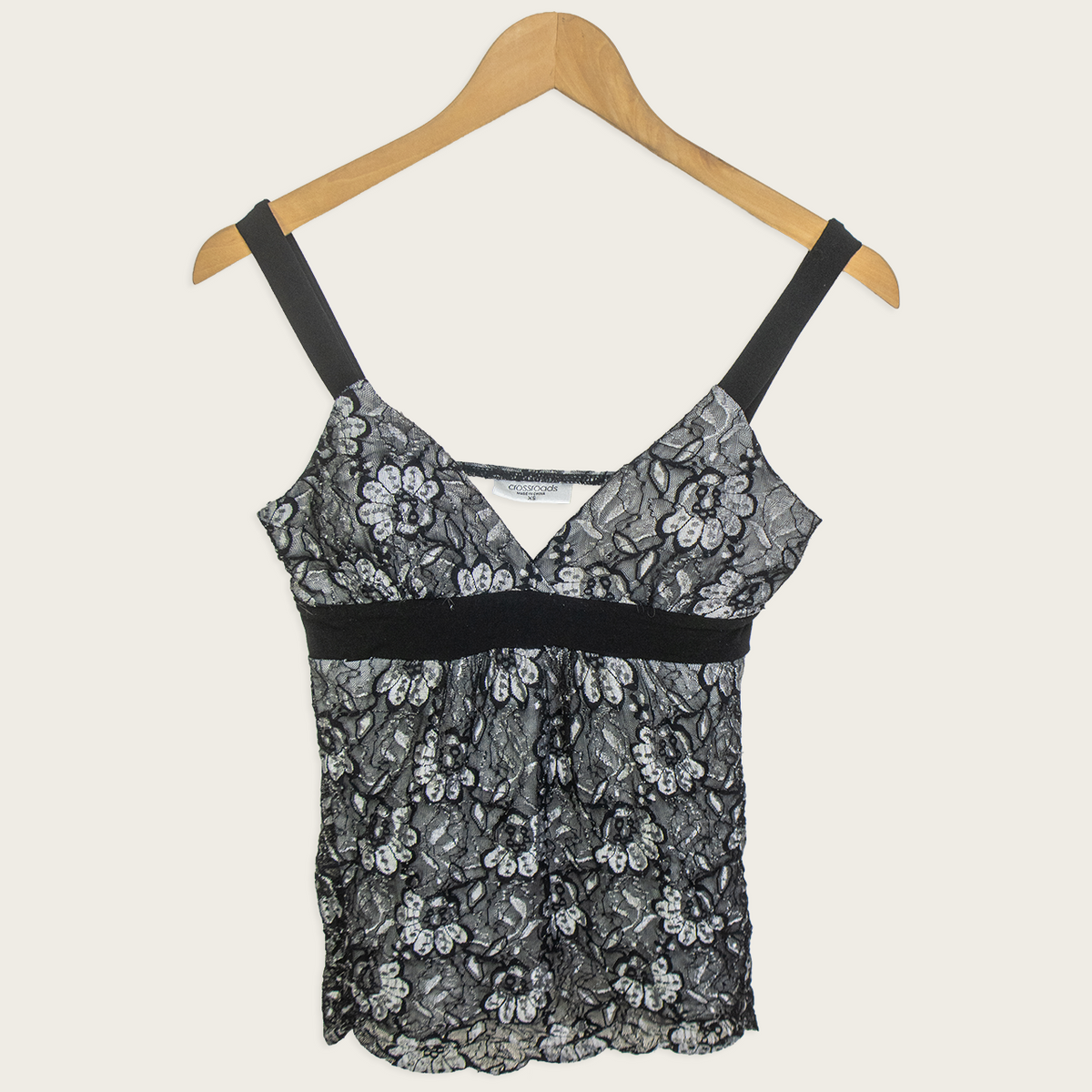 00s Crossroads Lace Cami Top - Size XS