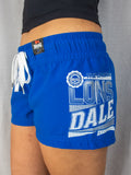 Y2K Lonsdale Mini Shorts - Blue - Size 10