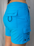 Y2K Billabong Board Shorts - Blue - Size 8