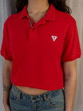 Guess Polo Shirt - Logo Detail - Size L