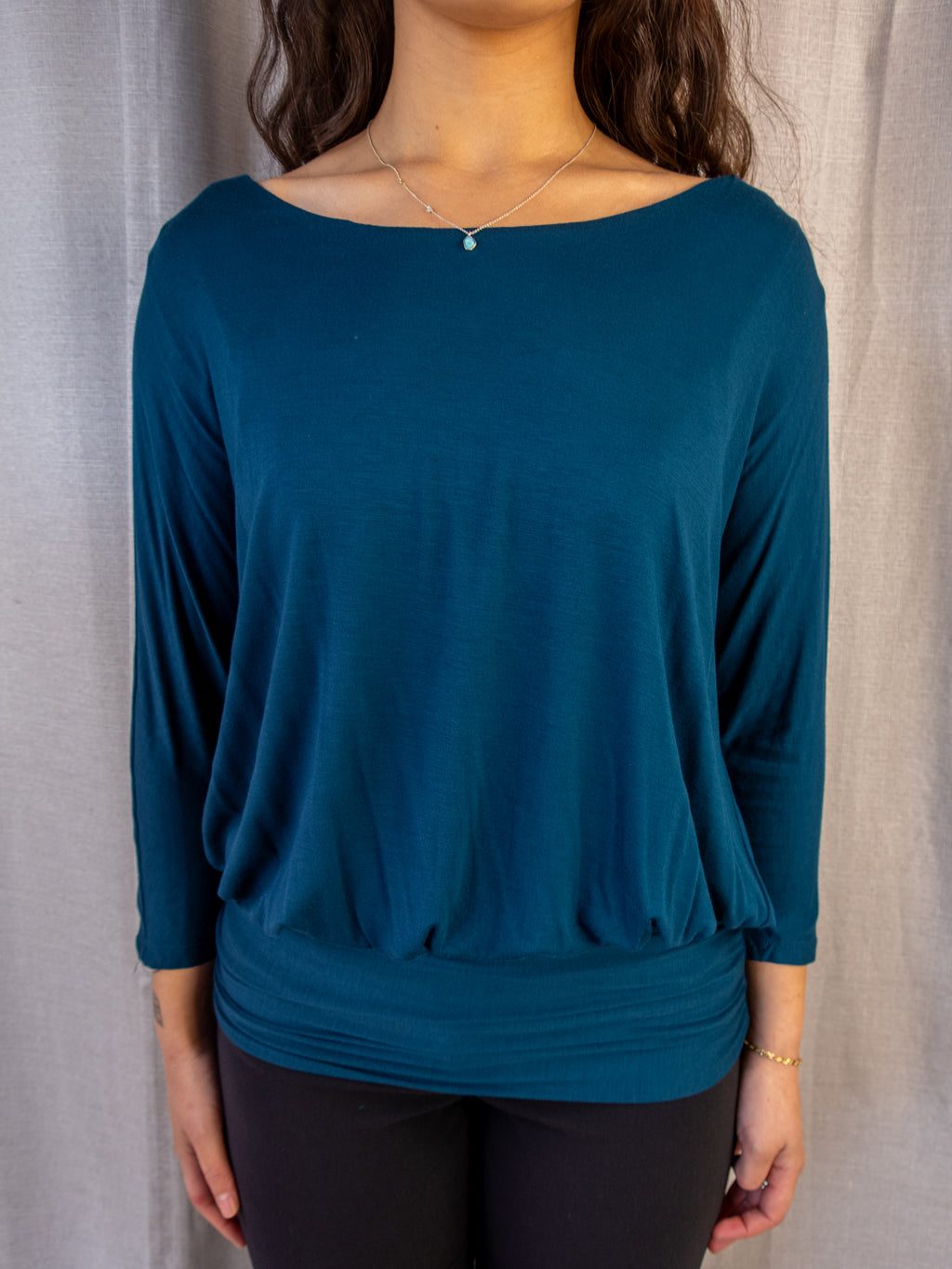 Events Batwing Top - Teal - Size XS