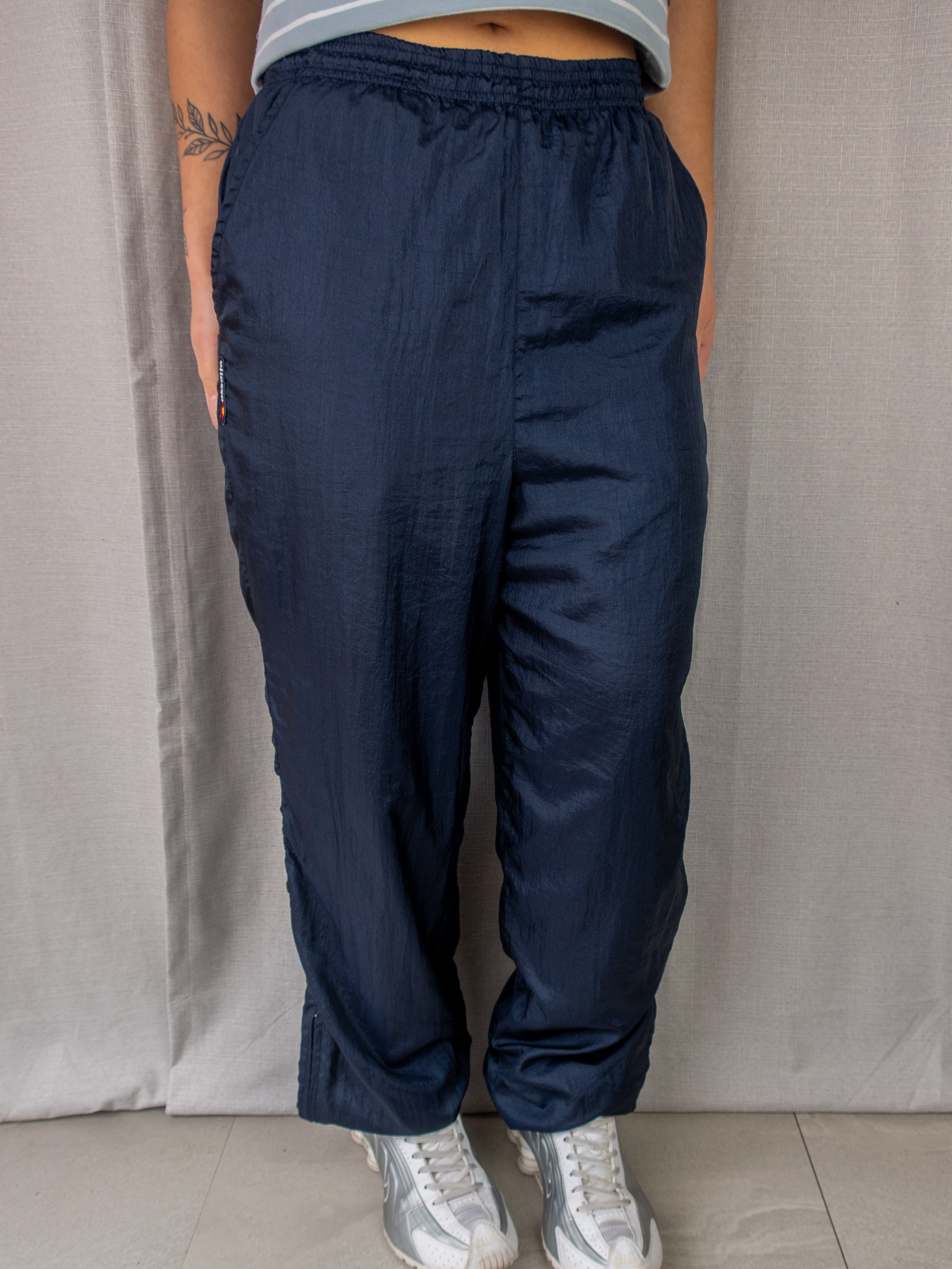 90's Ellesse Parachute Track Pants - Size S