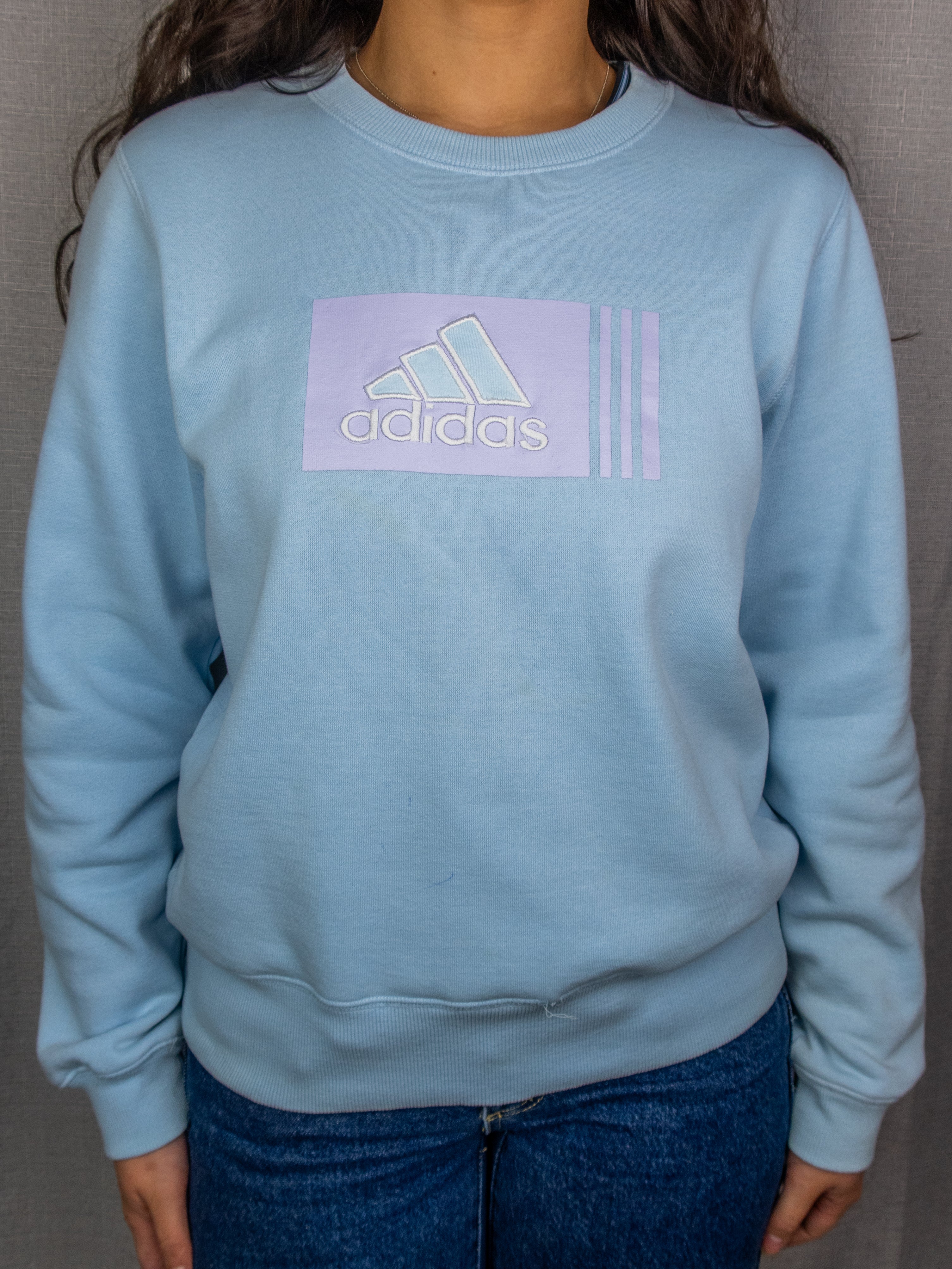 Adidas Logo Sweatshirt - Size S/M