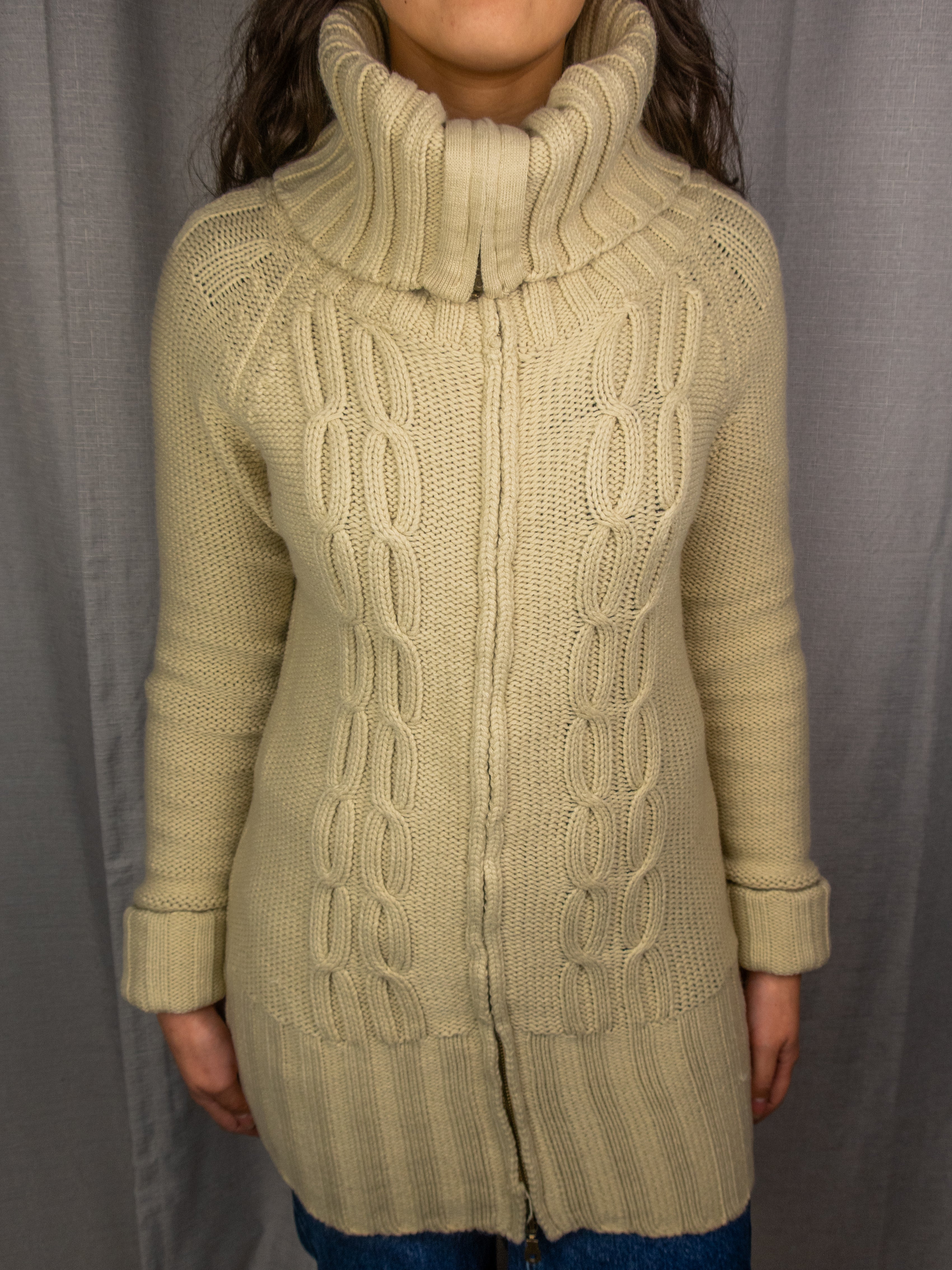 00s Red Berry Knit Cardigan - Size M/L