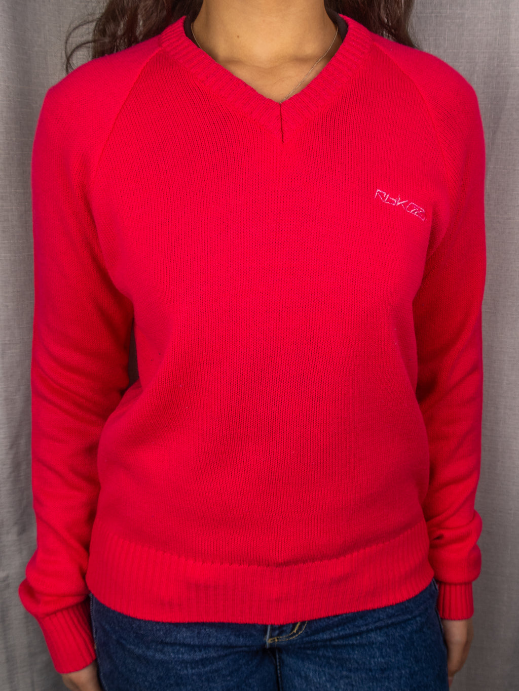 00s Reebok Knit Jumper - Size S/M