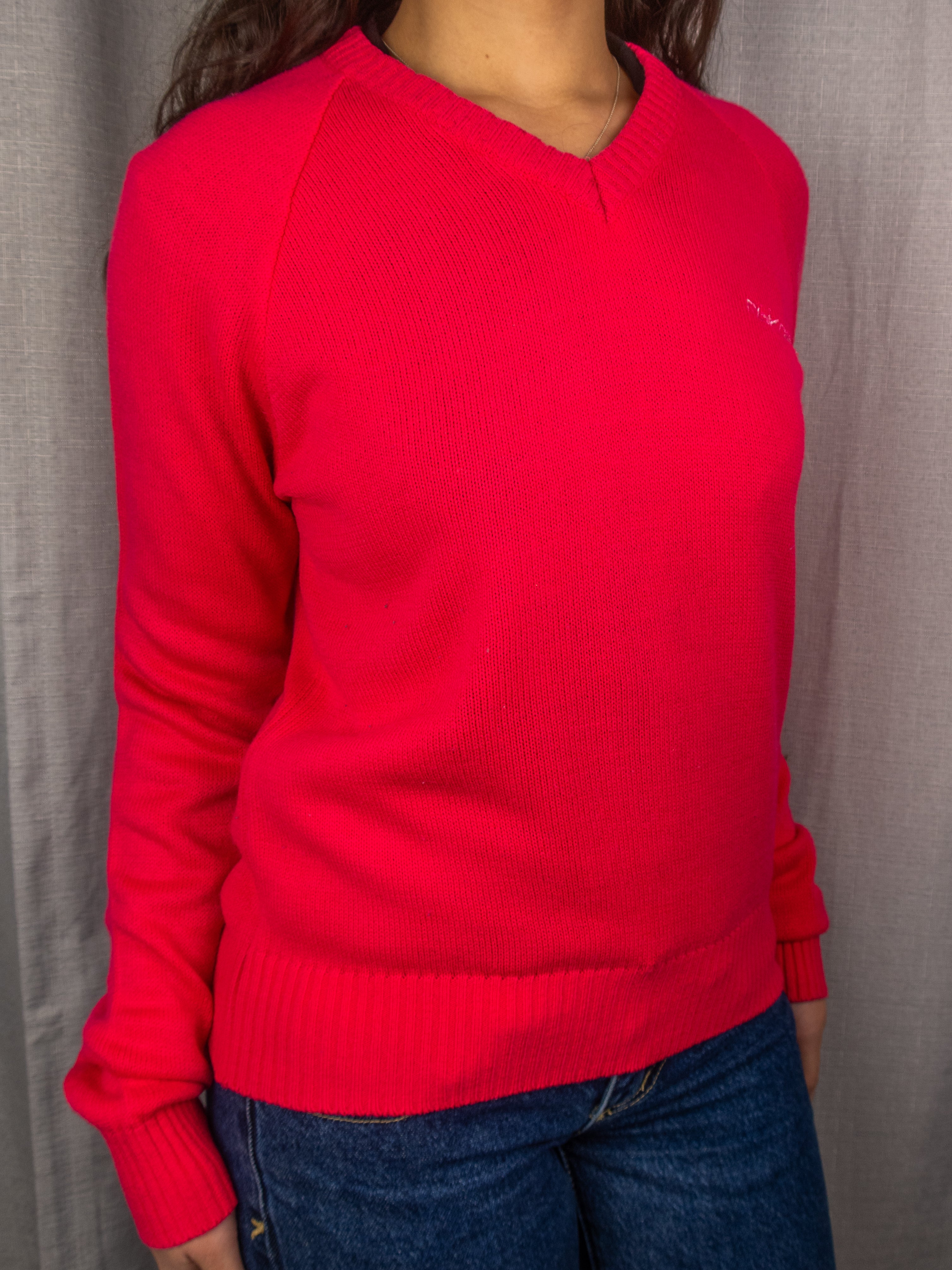 00s Reebok Knit Jumper - Size S/M