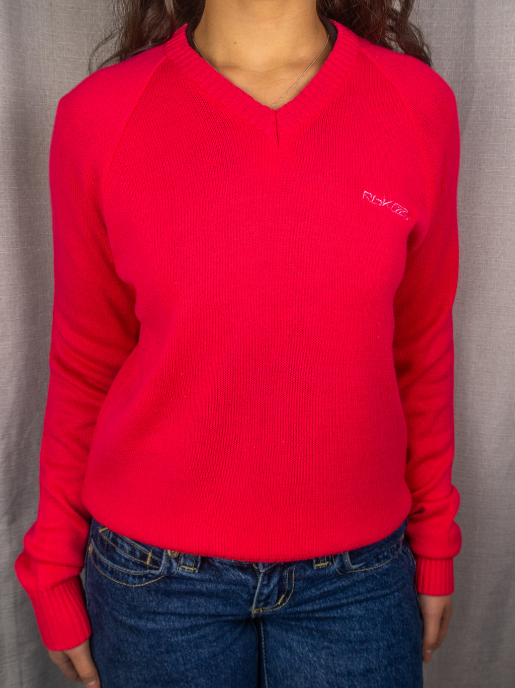 00s Reebok Knit Jumper - Size S/M
