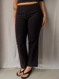 Y2K Events Black Wrap Waist Pants - Size XS