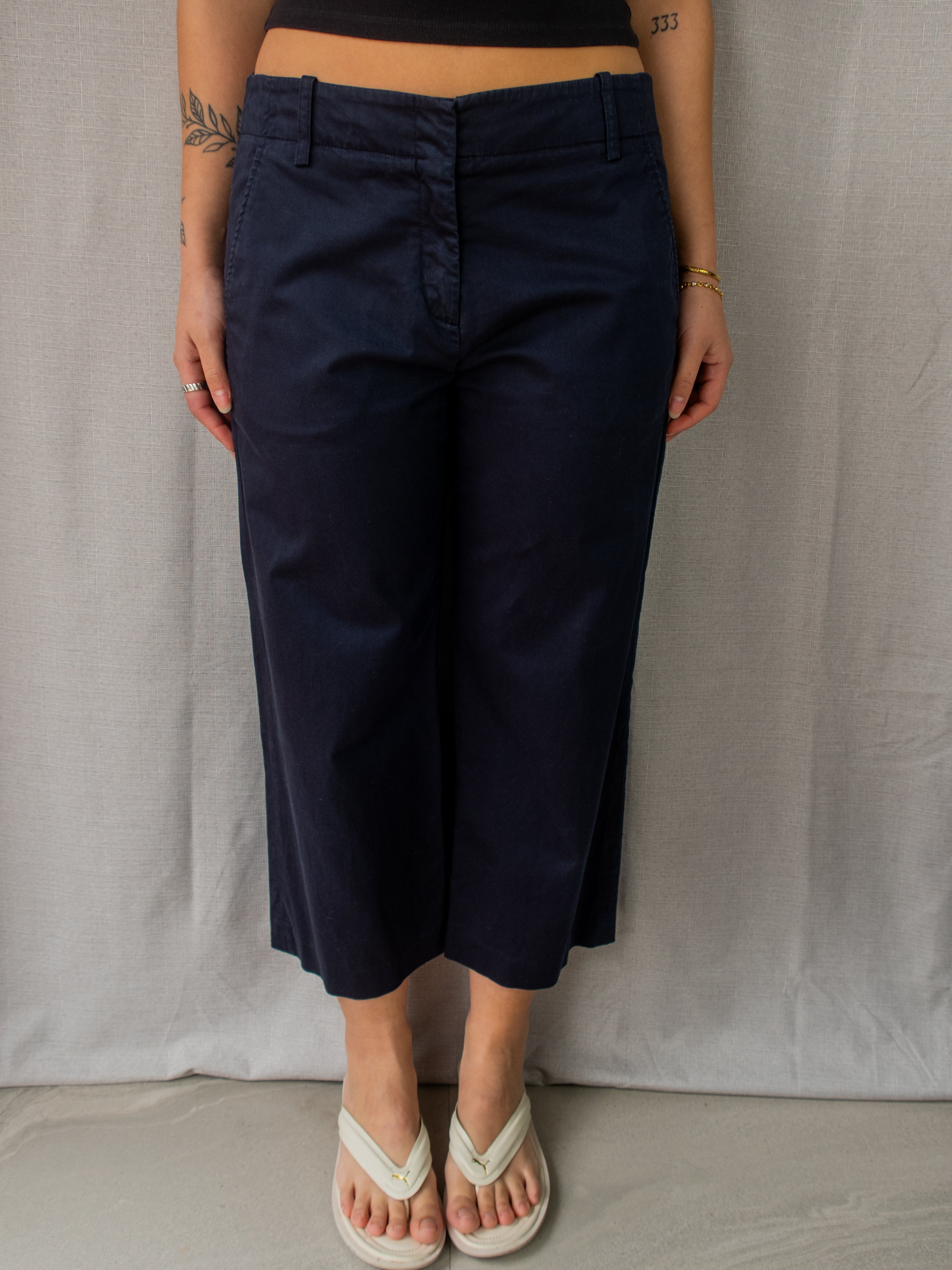 Y2K Jigsaw Capris - Size M/L