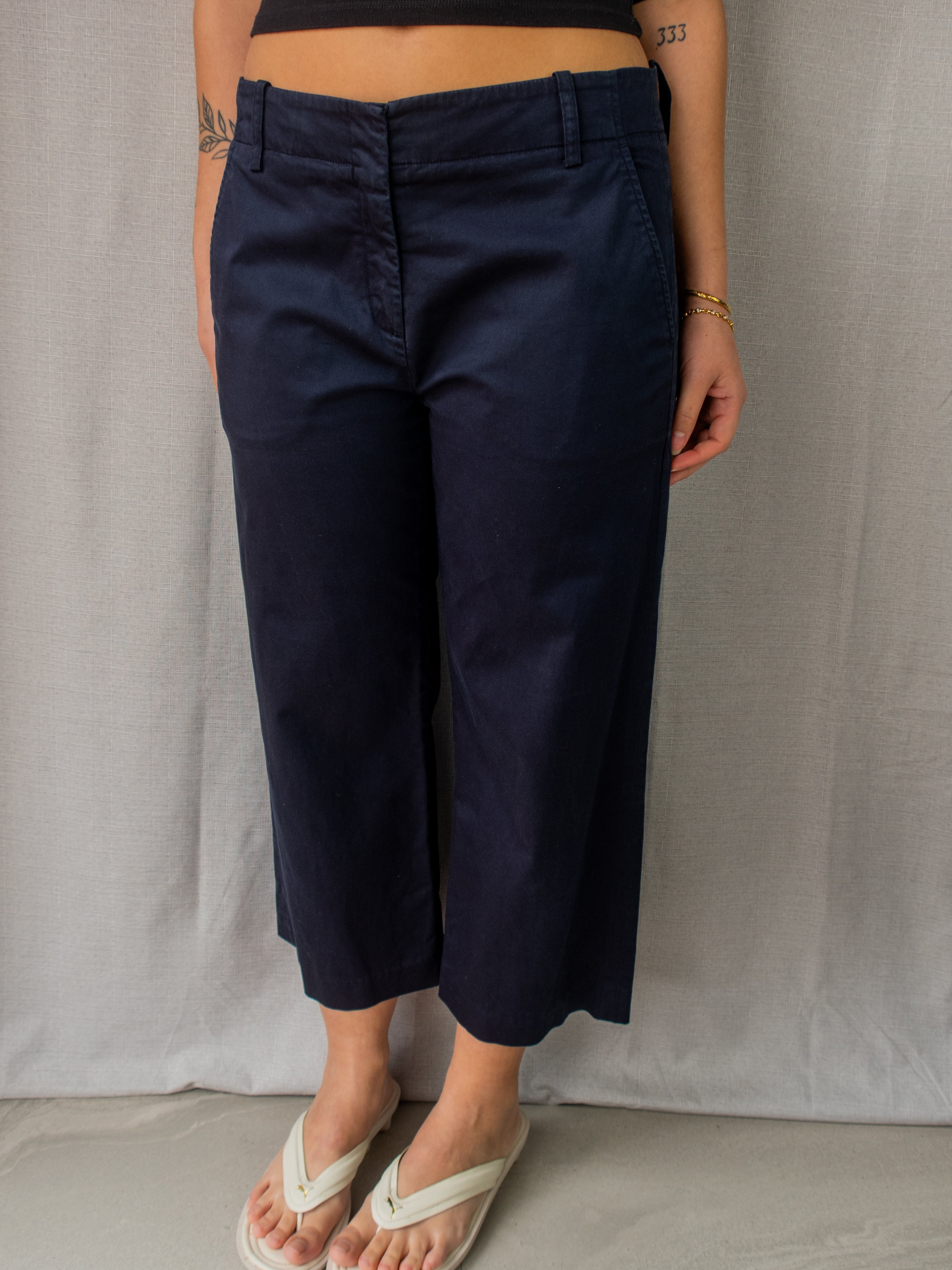 Y2K Jigsaw Capris - Size M/L