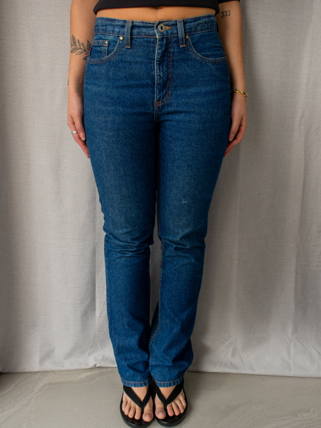 Vintage Guess Jeans USA Straight Leg Denim Jeans - Size XS