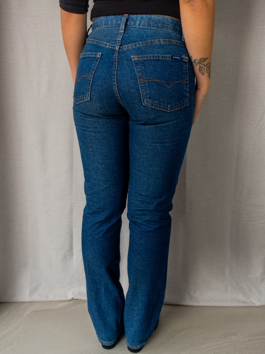 Vintage Guess Jeans USA Straight Leg Denim Jeans - Size XS