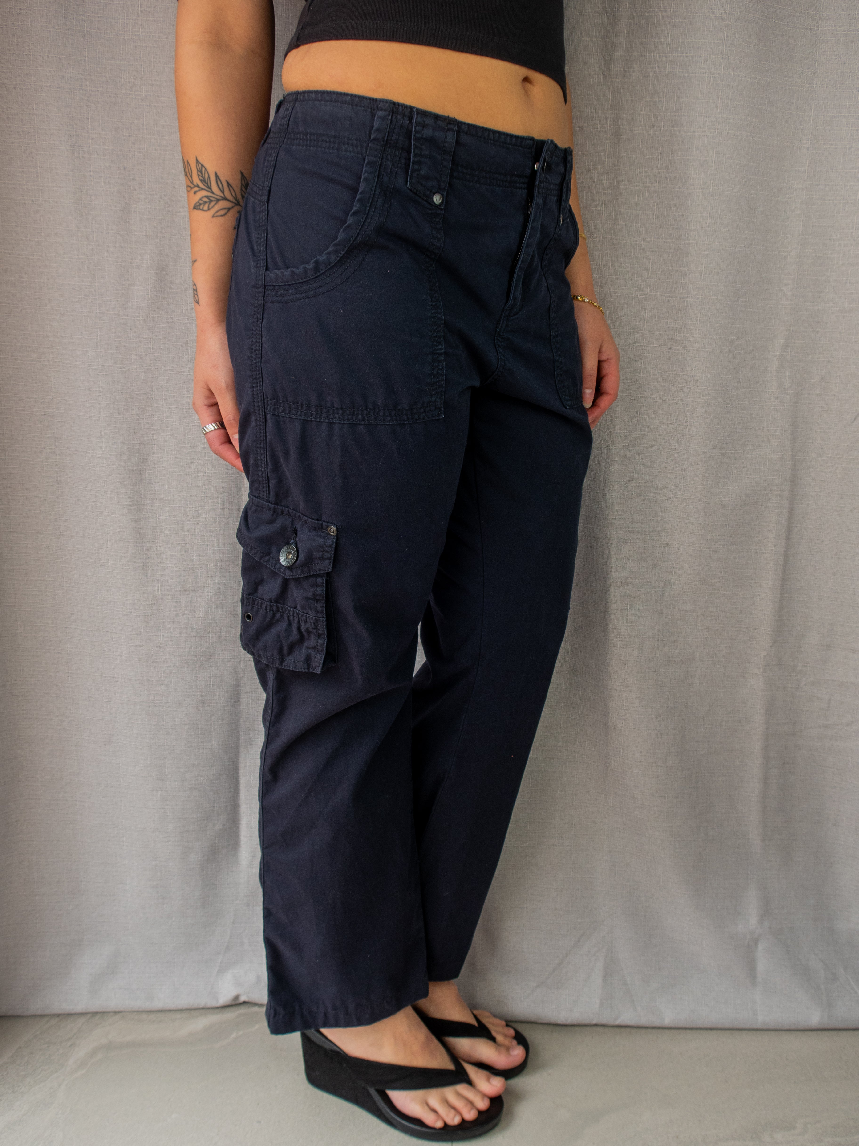 Y2K Jeanswest Cargo Pants - Size M/L