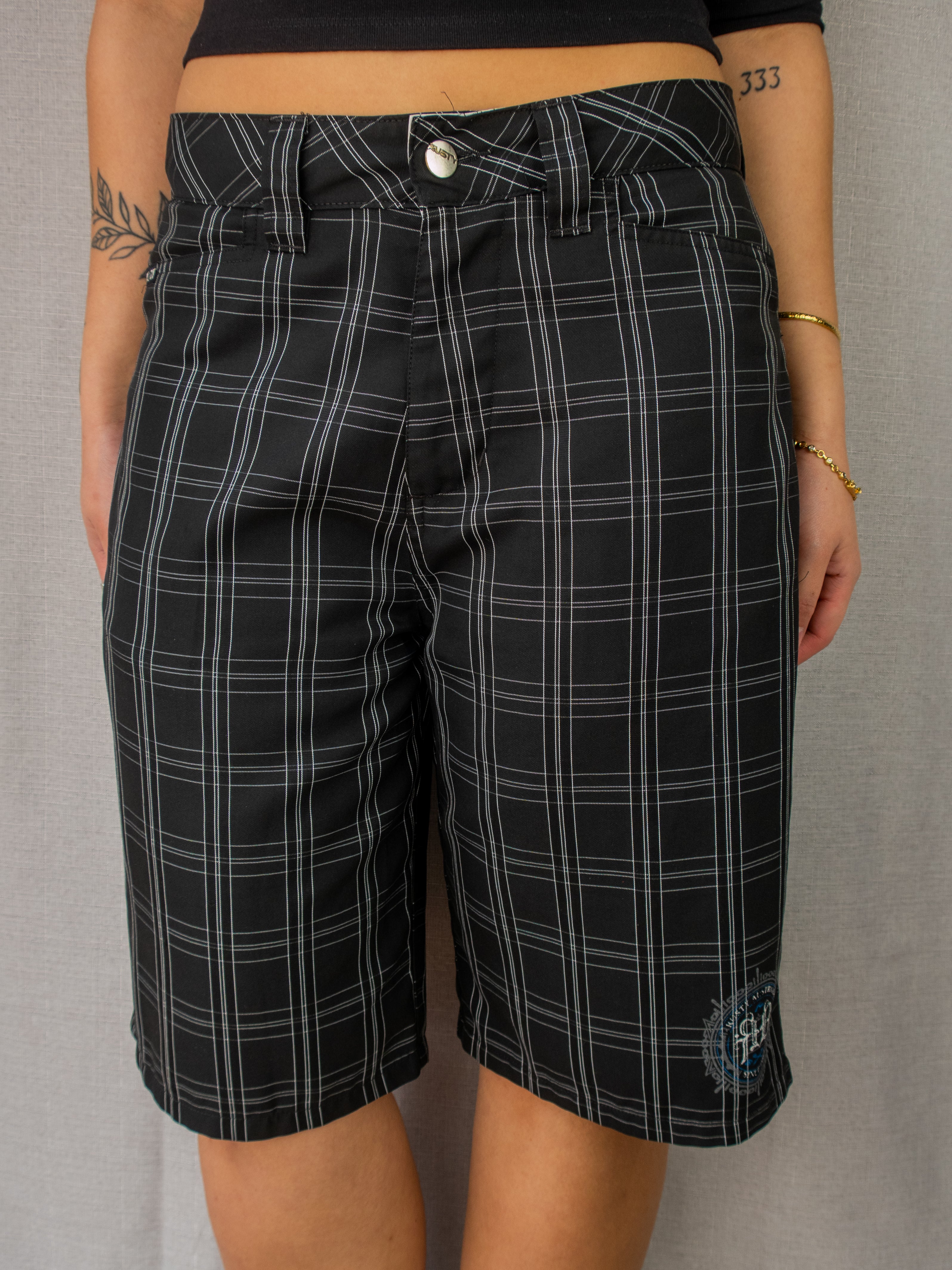 Y2K Rusty Shorts - Size S