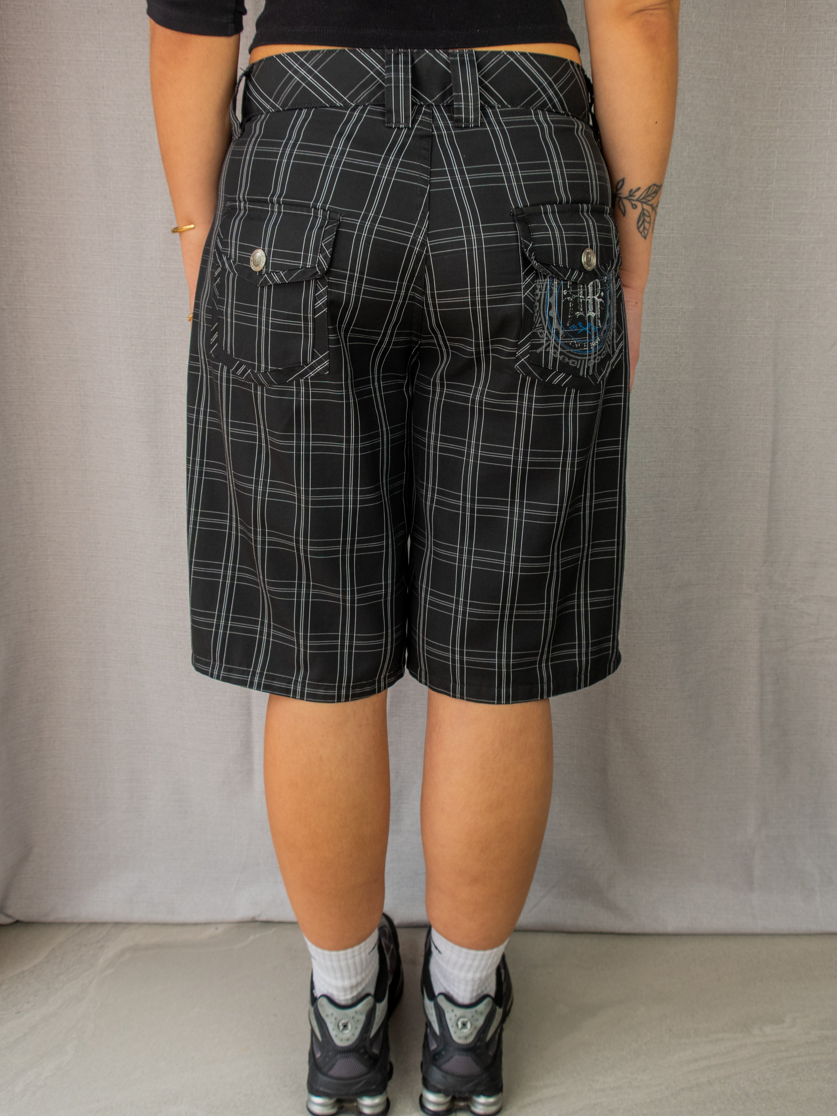 Y2K Rusty Shorts - Size S