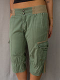 Y2K Rusty Cargo Shorts - Size M