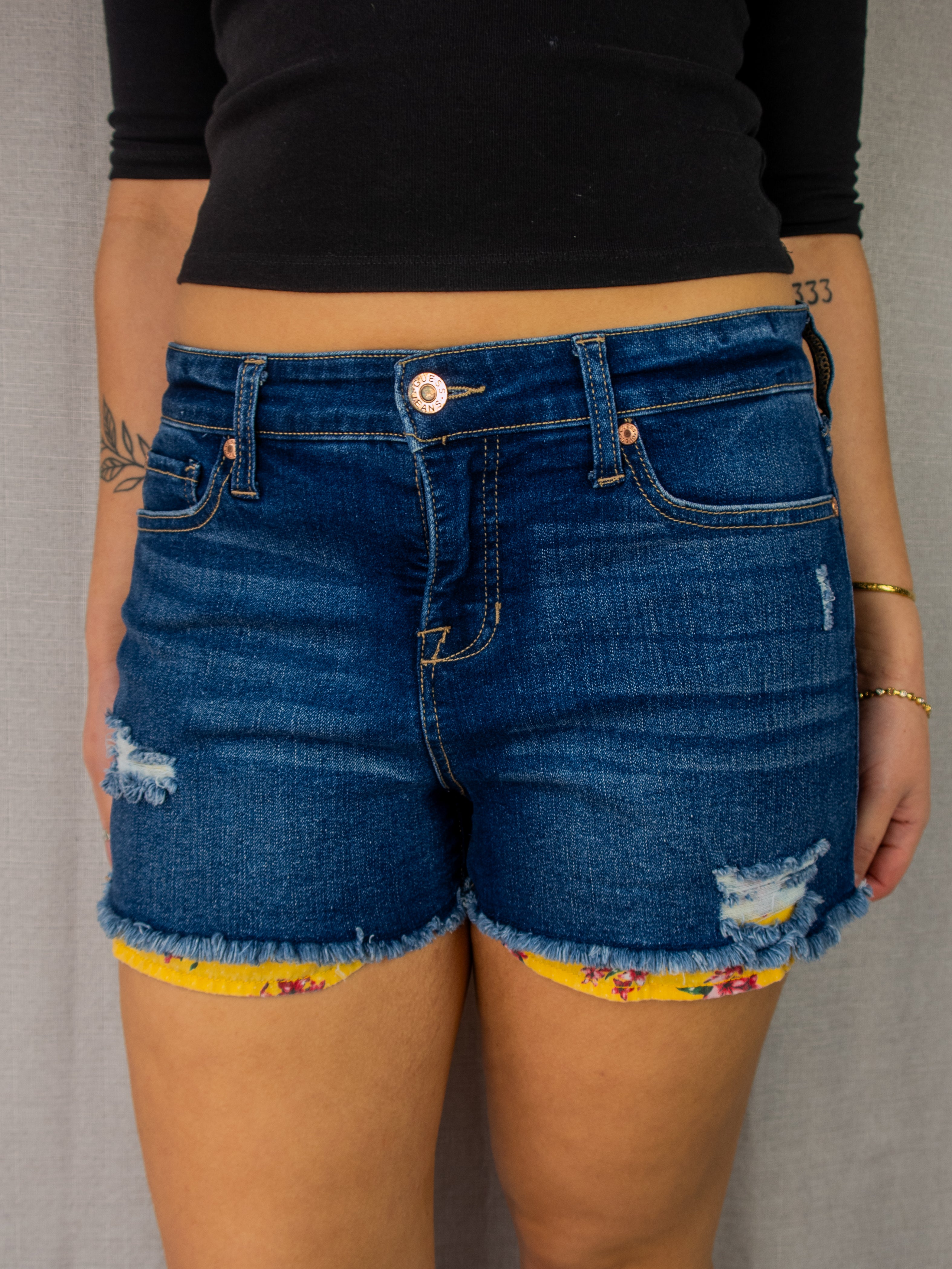 Guess Denim Mini Shorts - Size M