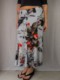 Y2K Formation Floral Maxi Skirt - Size S