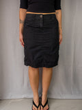 Y2K Esprit Utility Midi Skirt - Size XS