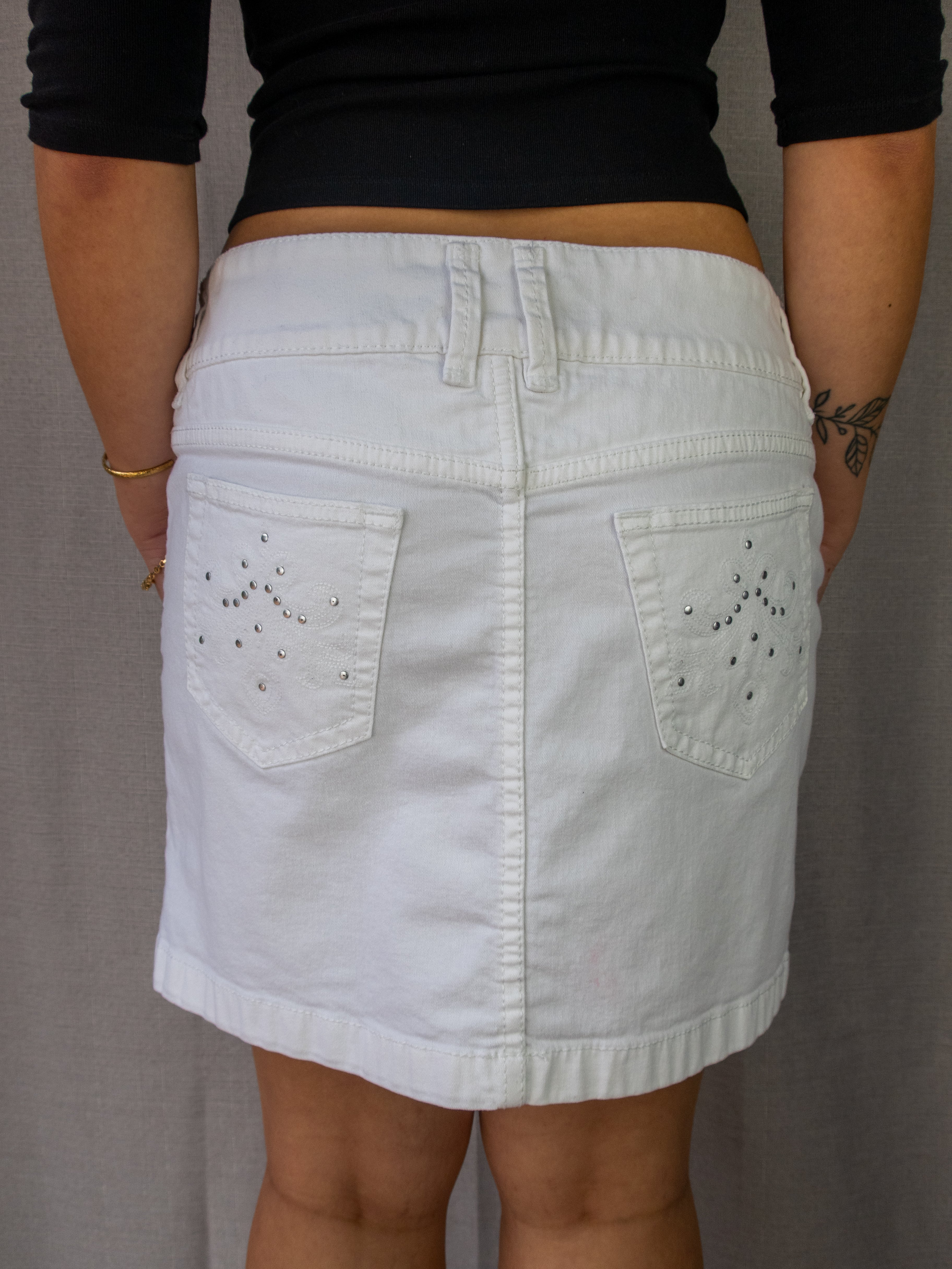 Y2K Esprit Denim Mini Skirt - Size M/L