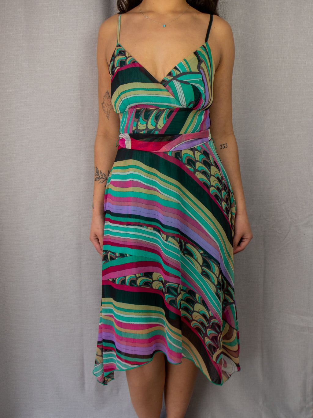 Y2K Blackout Australia Midi Dress - Size S