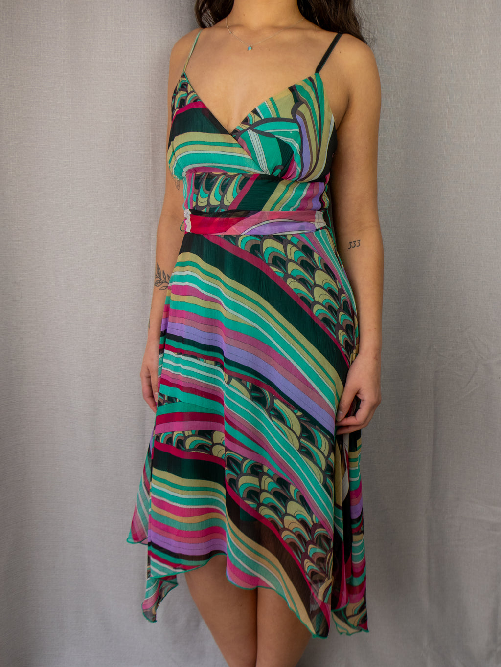 Y2K Blackout Australia Midi Dress - Size S