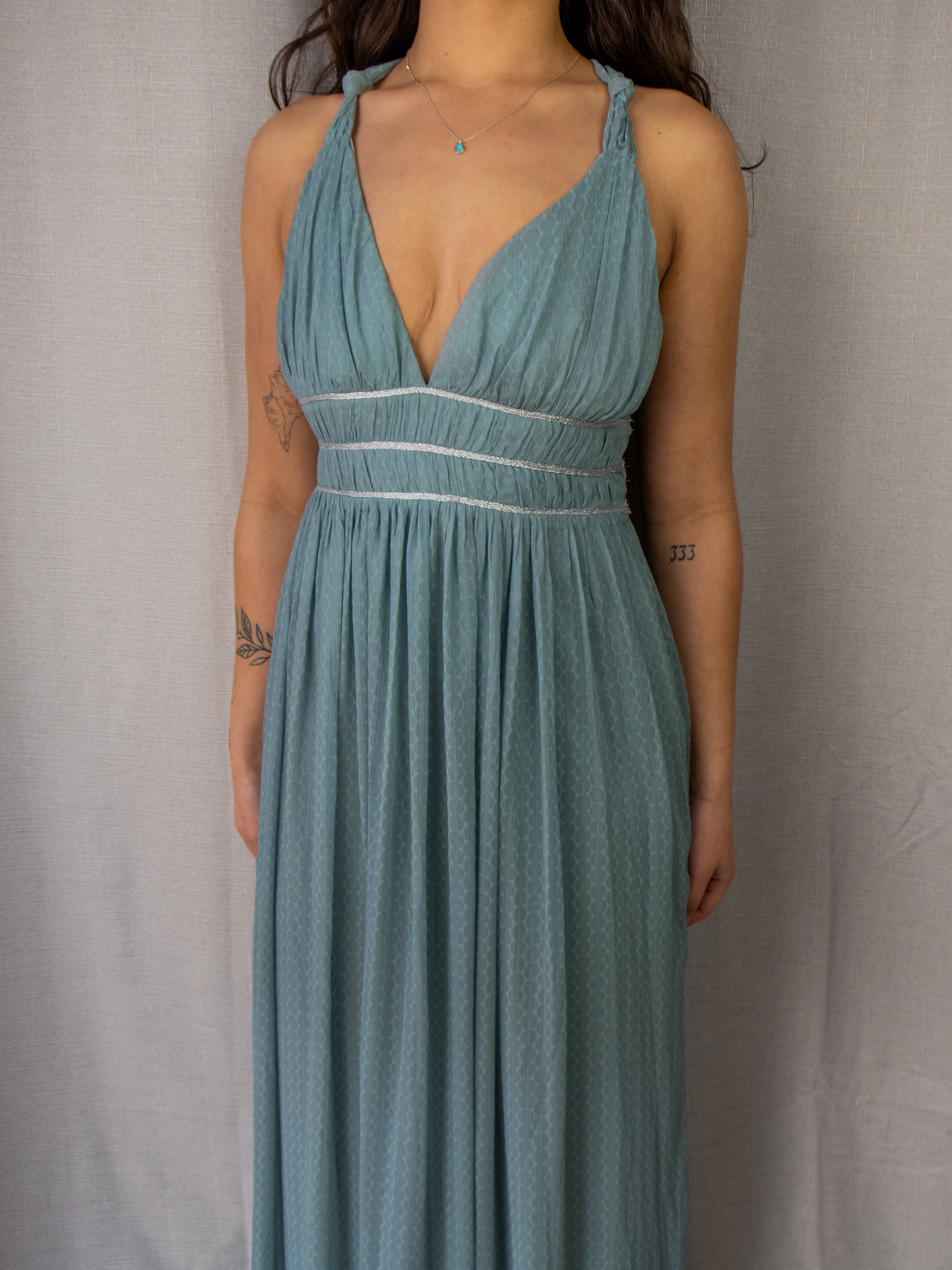 00s Martini Maxi Dress - Size S