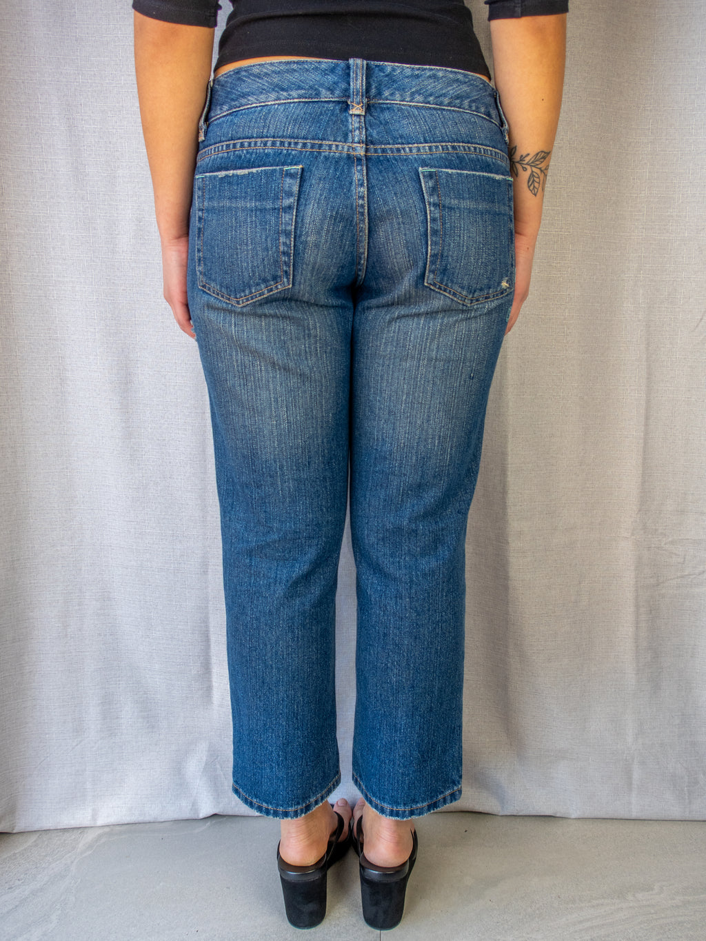 Y2K Just Jeans Denim Capris - Size S/M