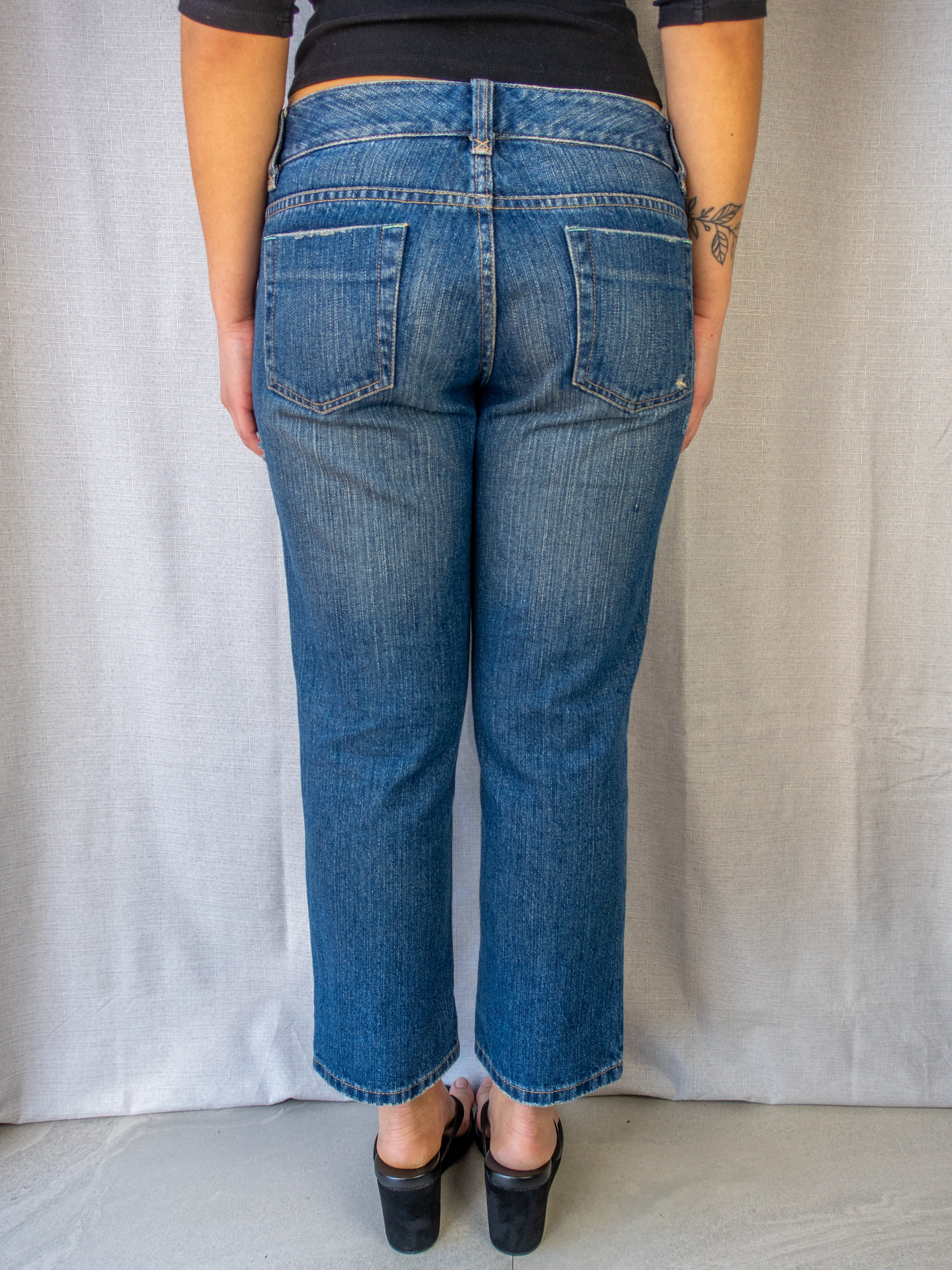 Y2K Just Jeans Denim Capris - Size S/M