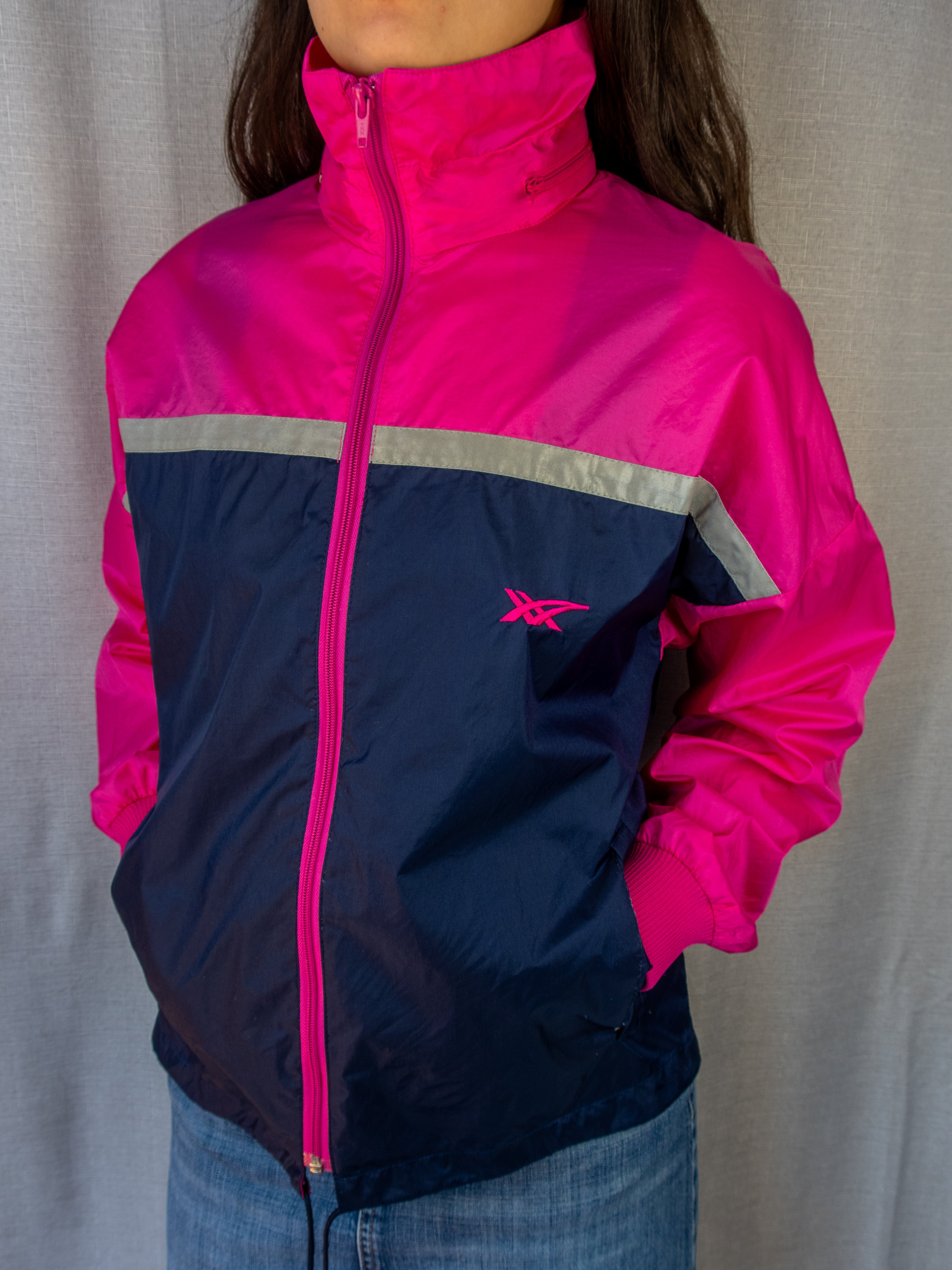 Vintage Asics Tiger Windbreaker - Size M