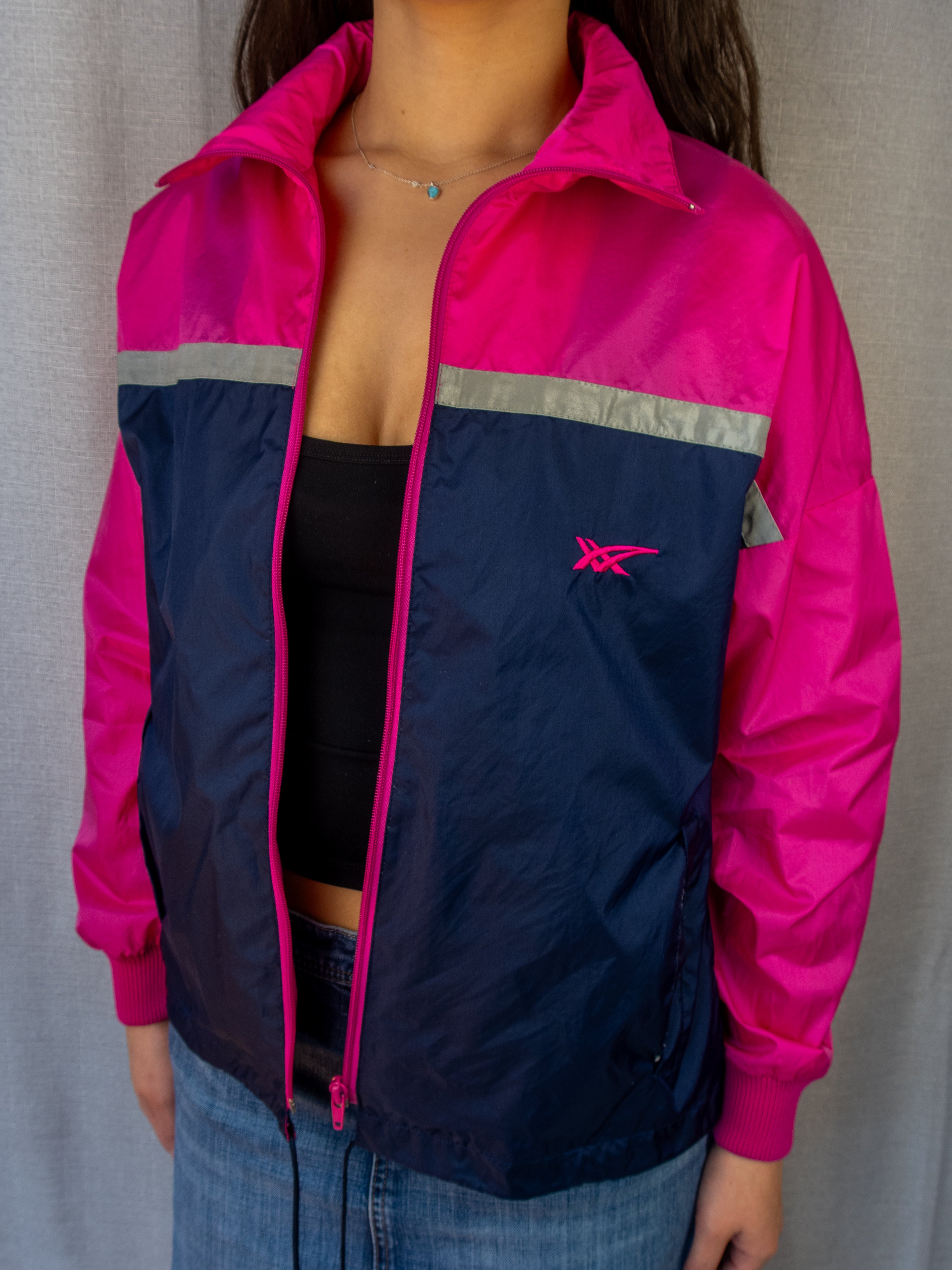 Vintage Asics Tiger Windbreaker - Size M