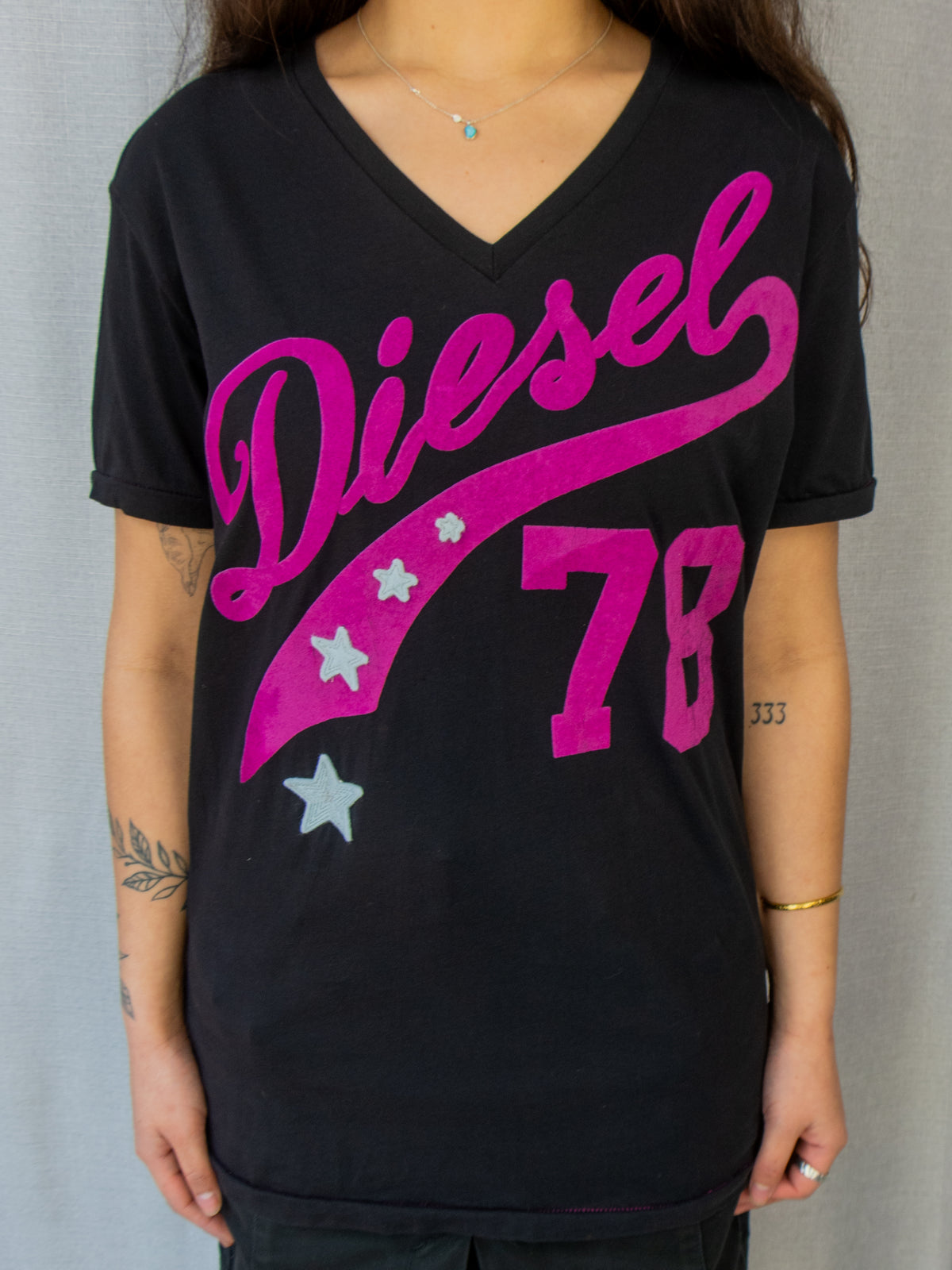 Diesel 78 Graphic Tee - Size L