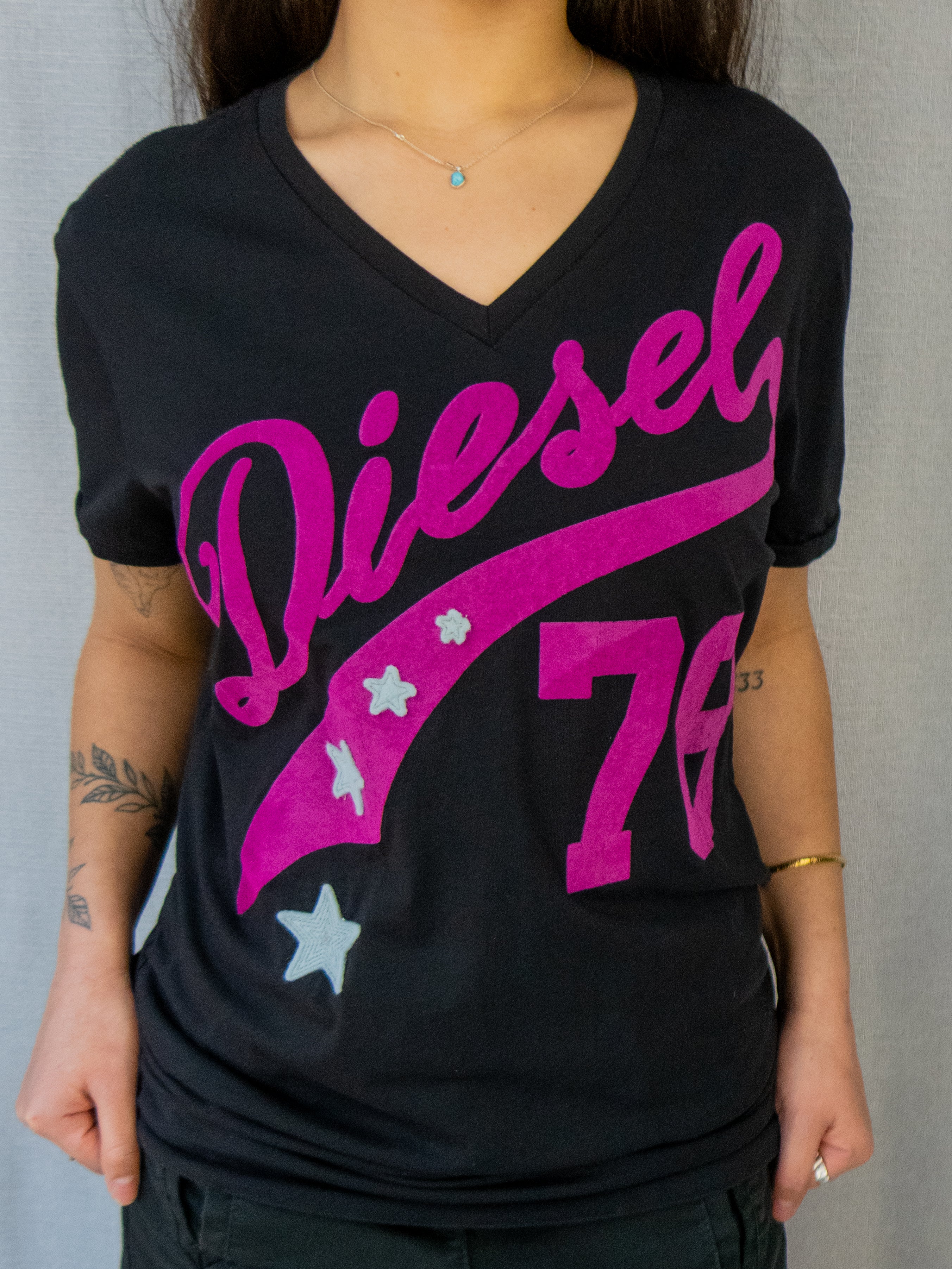 Diesel 78 Graphic Tee - Size L