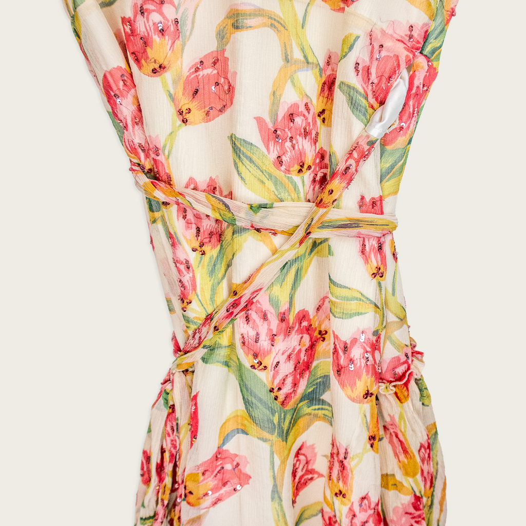 00s Alannah Hill Floral Mini Dress - Size S/M