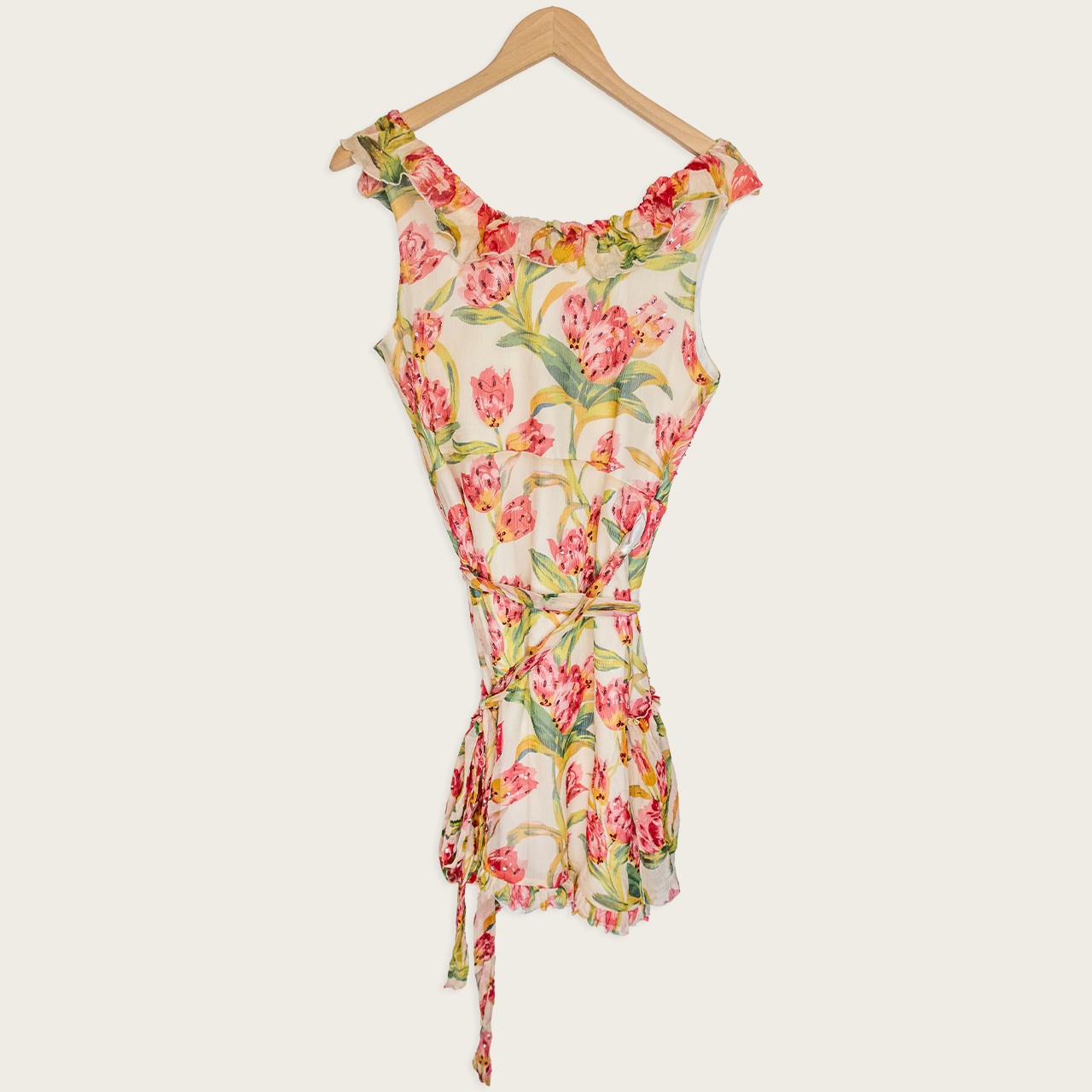 00s Alannah Hill Floral Mini Dress - Size S/M