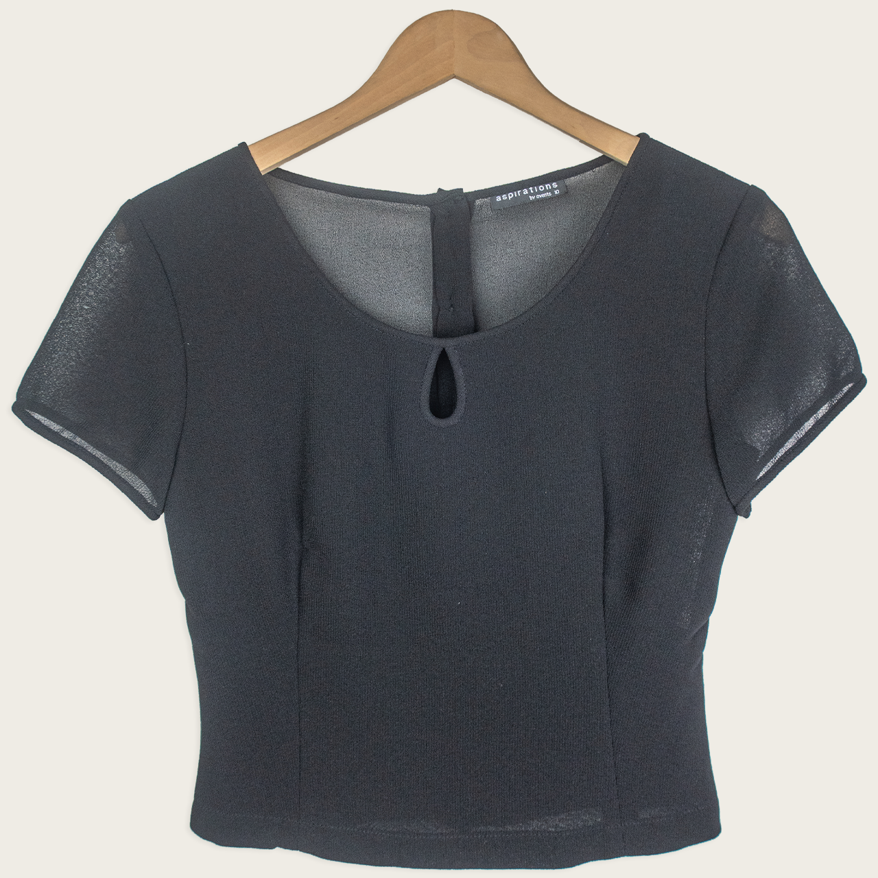 00s Aspirations by Events Button Top - Size S