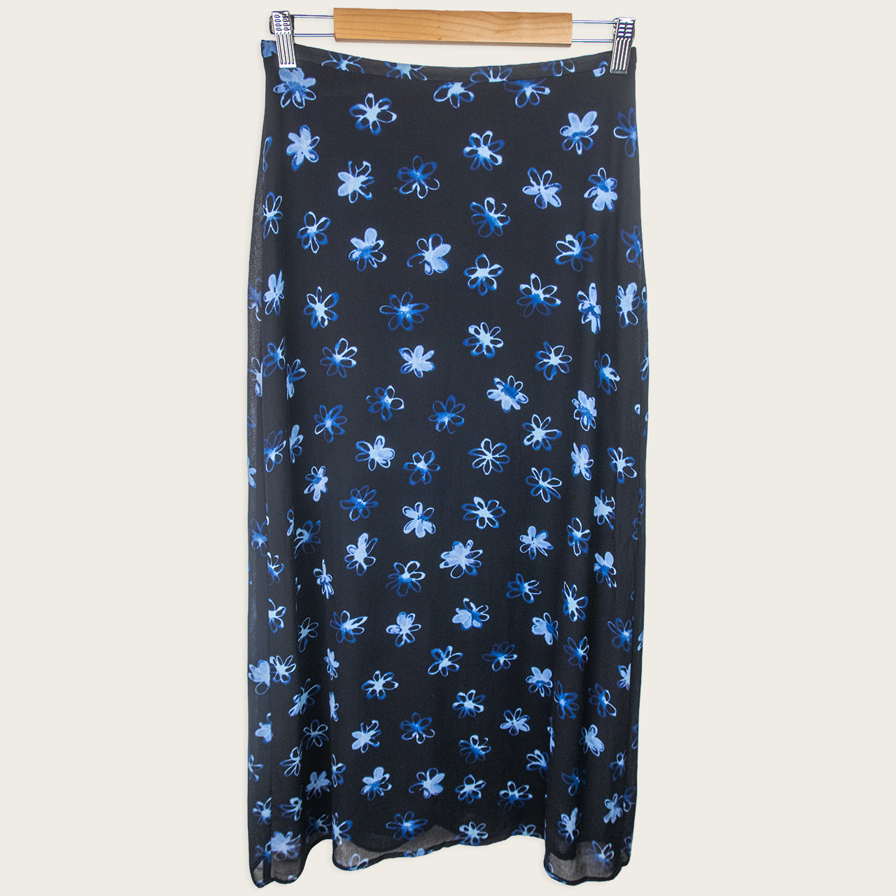 Vintage Equipment Floral Maxi Skirt - Size XS