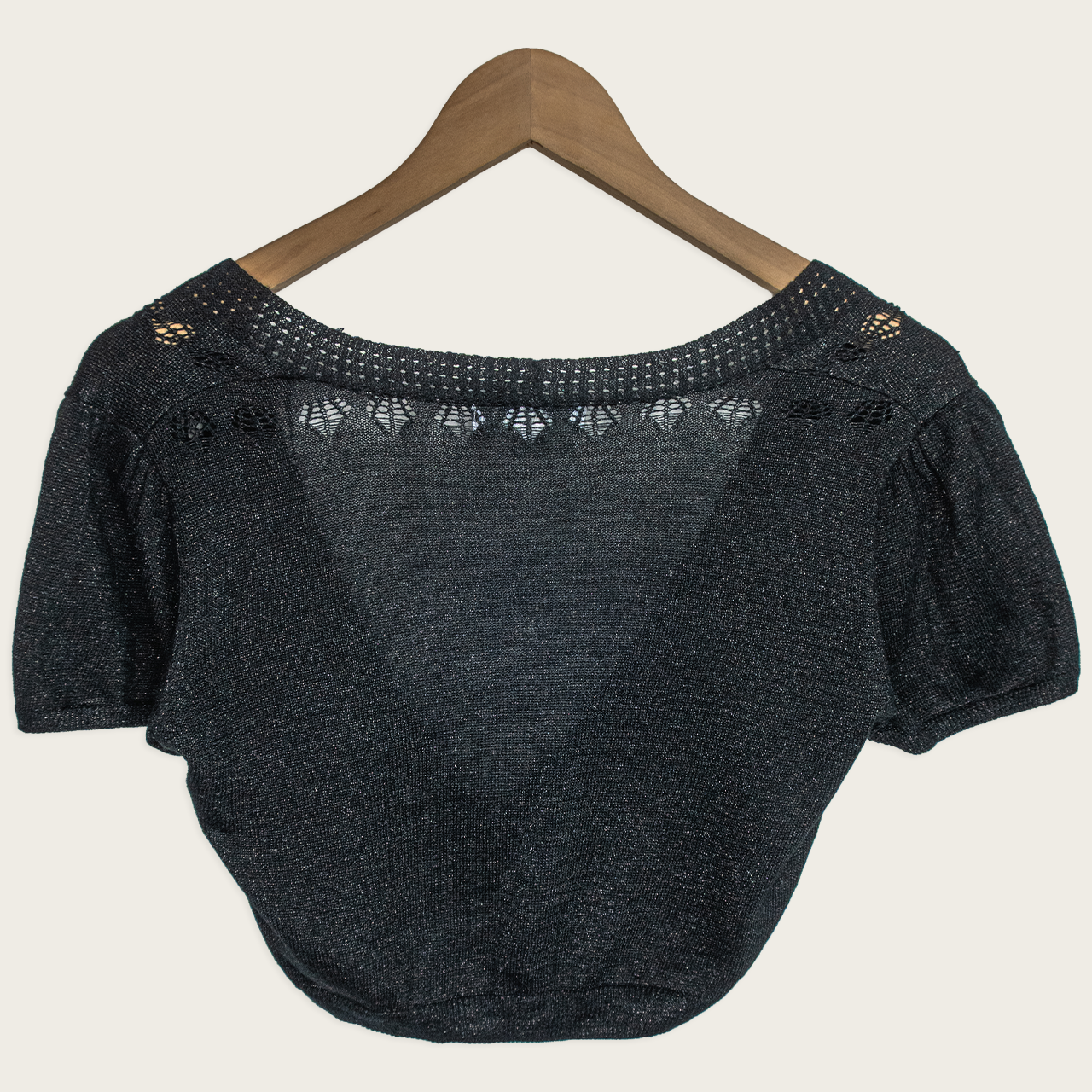 Y2K TEMT Cropped Cardigan - Size L