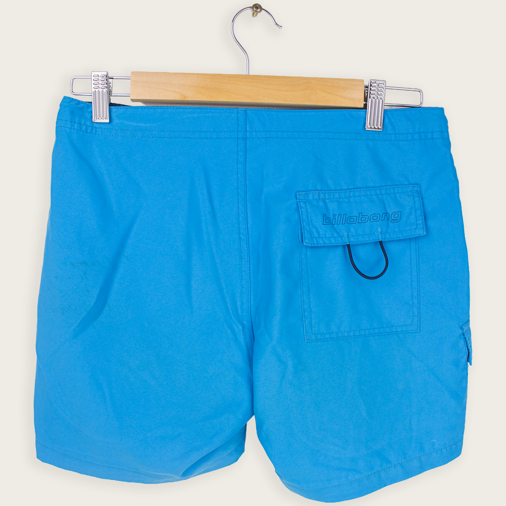 Y2K Billabong Board Shorts - Blue - Size 8