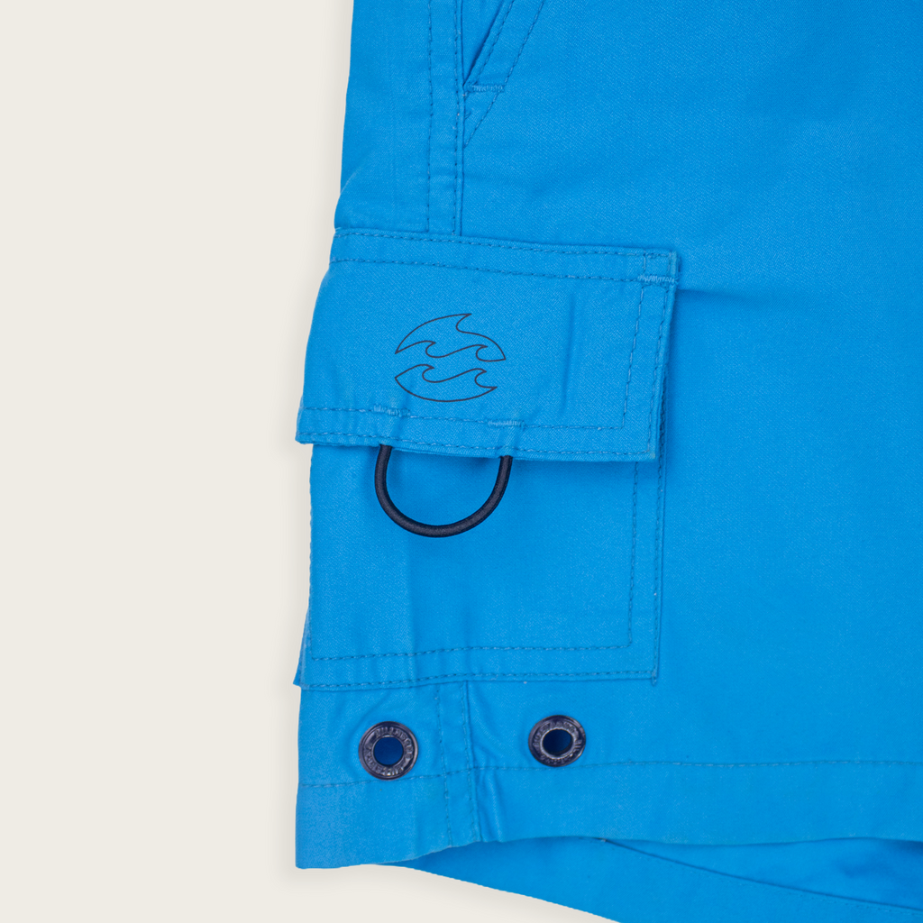 Y2K Billabong Board Shorts - Blue - Size 8
