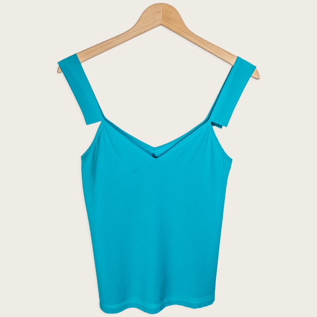 Y2K Bluejuice V-Neck Cami Top - Size S