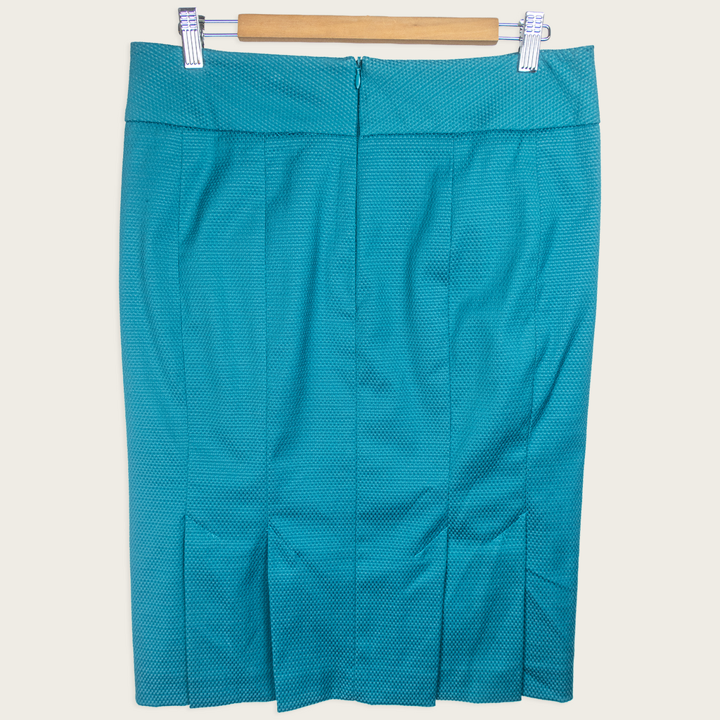 Review Textured Midi Skirt - Size M