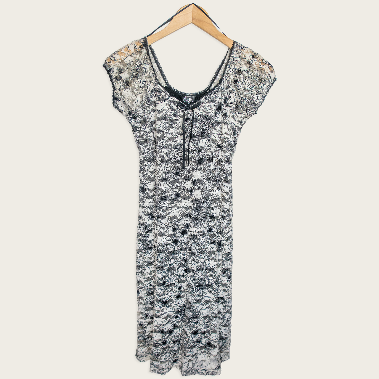 Y2K CKM Mesh Dress - Size S