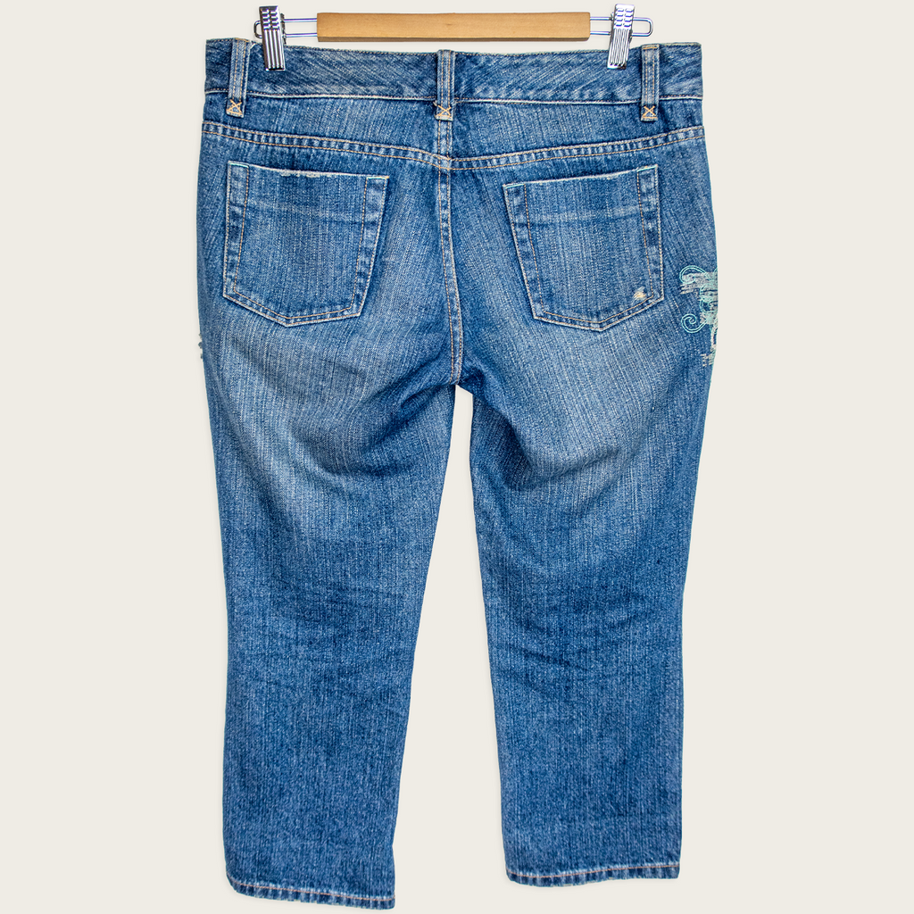 Y2K Just Jeans Denim Capris - Size S/M