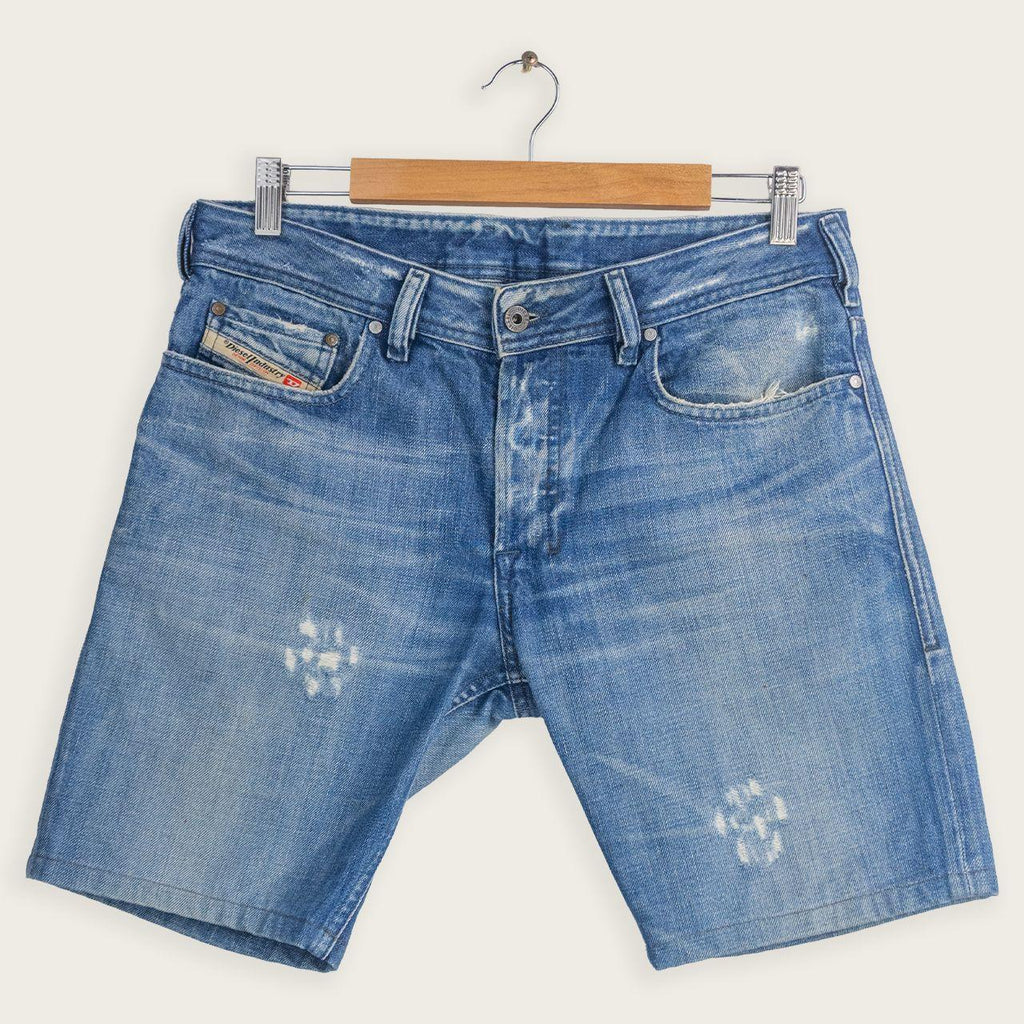 Y2K Diesel Denim Shorts - Mid Wash - Size 8